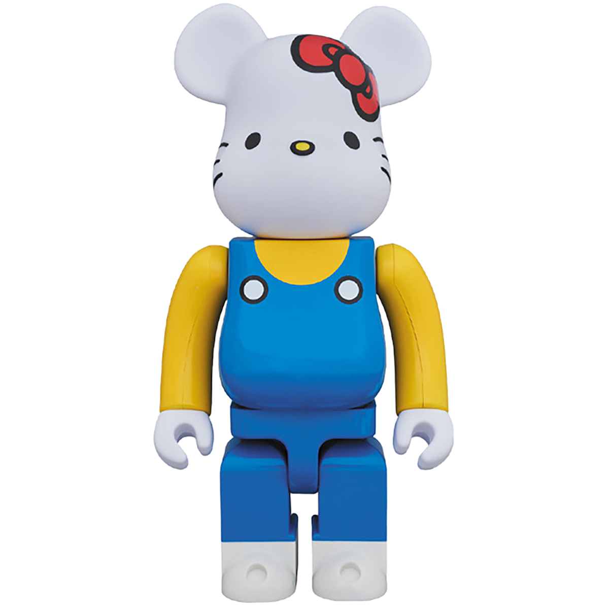BE@RBRICK 400％ HELLO KITTY（青オーバーオール版）