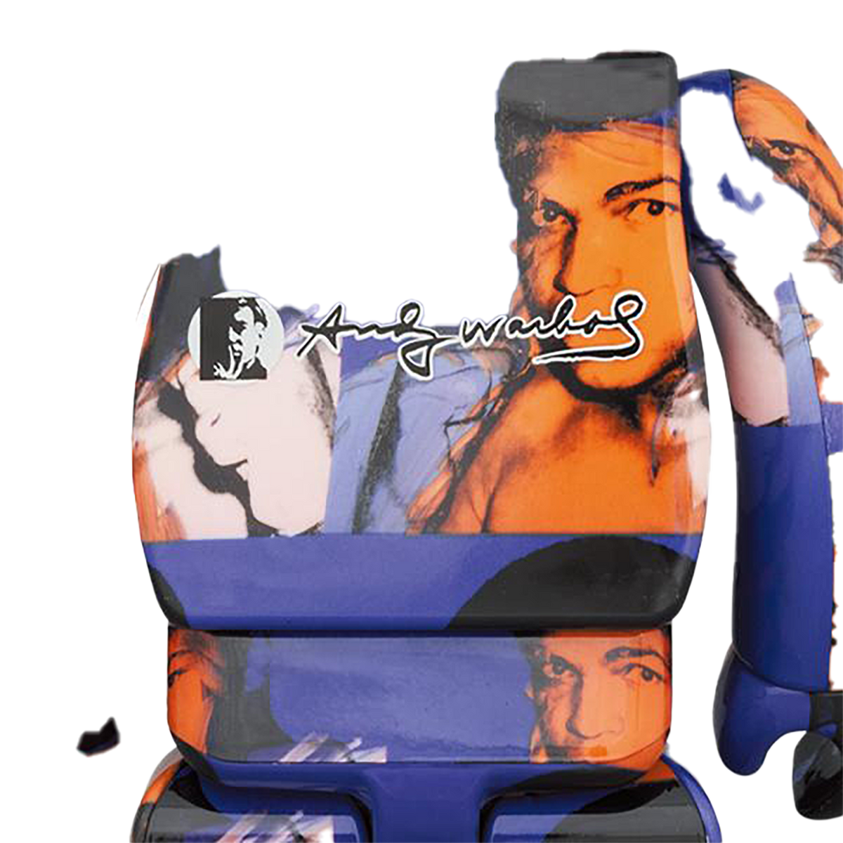 BE@RBRICK Andy Warhol's Muhammad Ali(TM) 100% & 400%