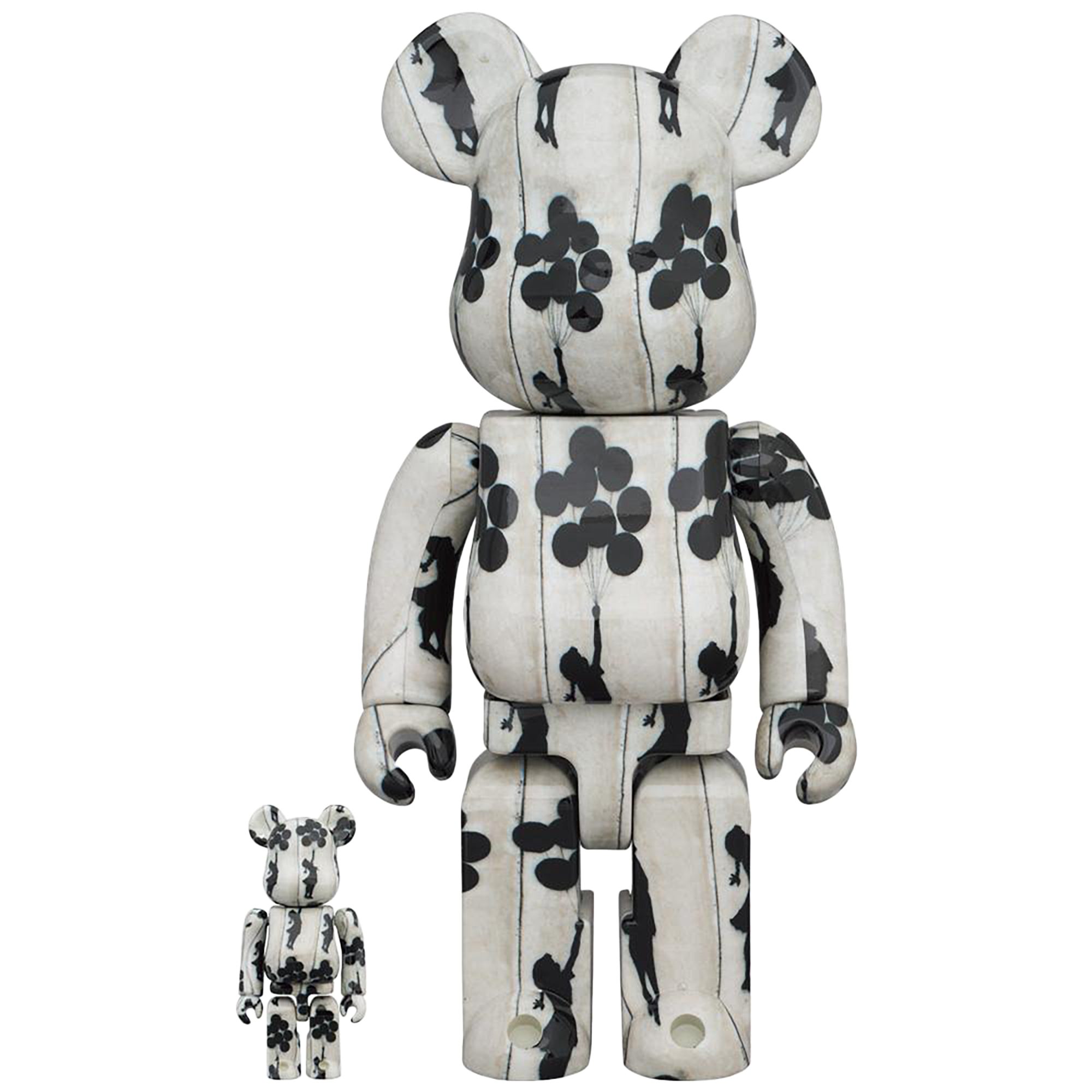 BE@RBRICK Flying Balloons Girl 100％ & 400％