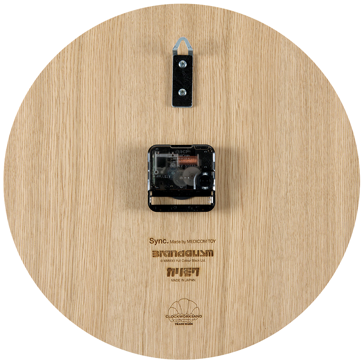 BRANDALISM WALL CLOCK "Riot Cop" made by KARIMOKU