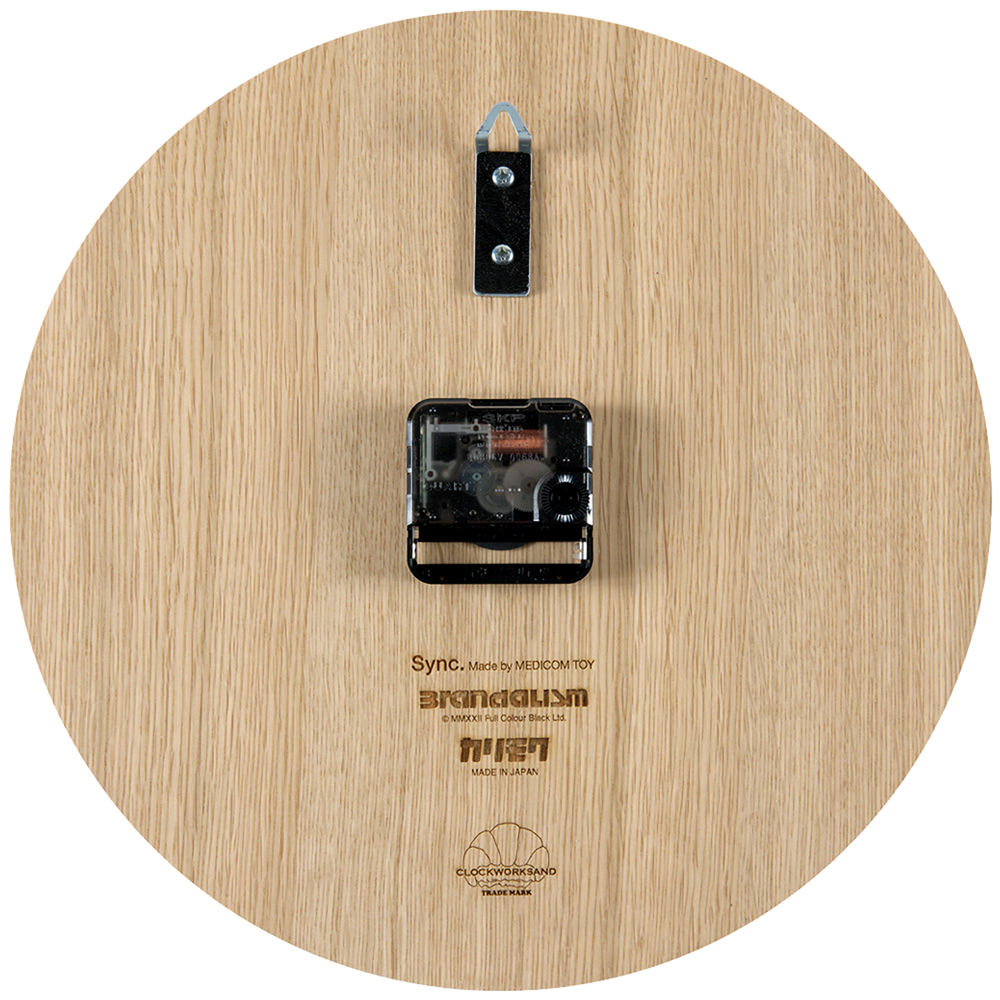 BRANDALISM WALL CLOCK "Riot Cop" made by KARIMOKU