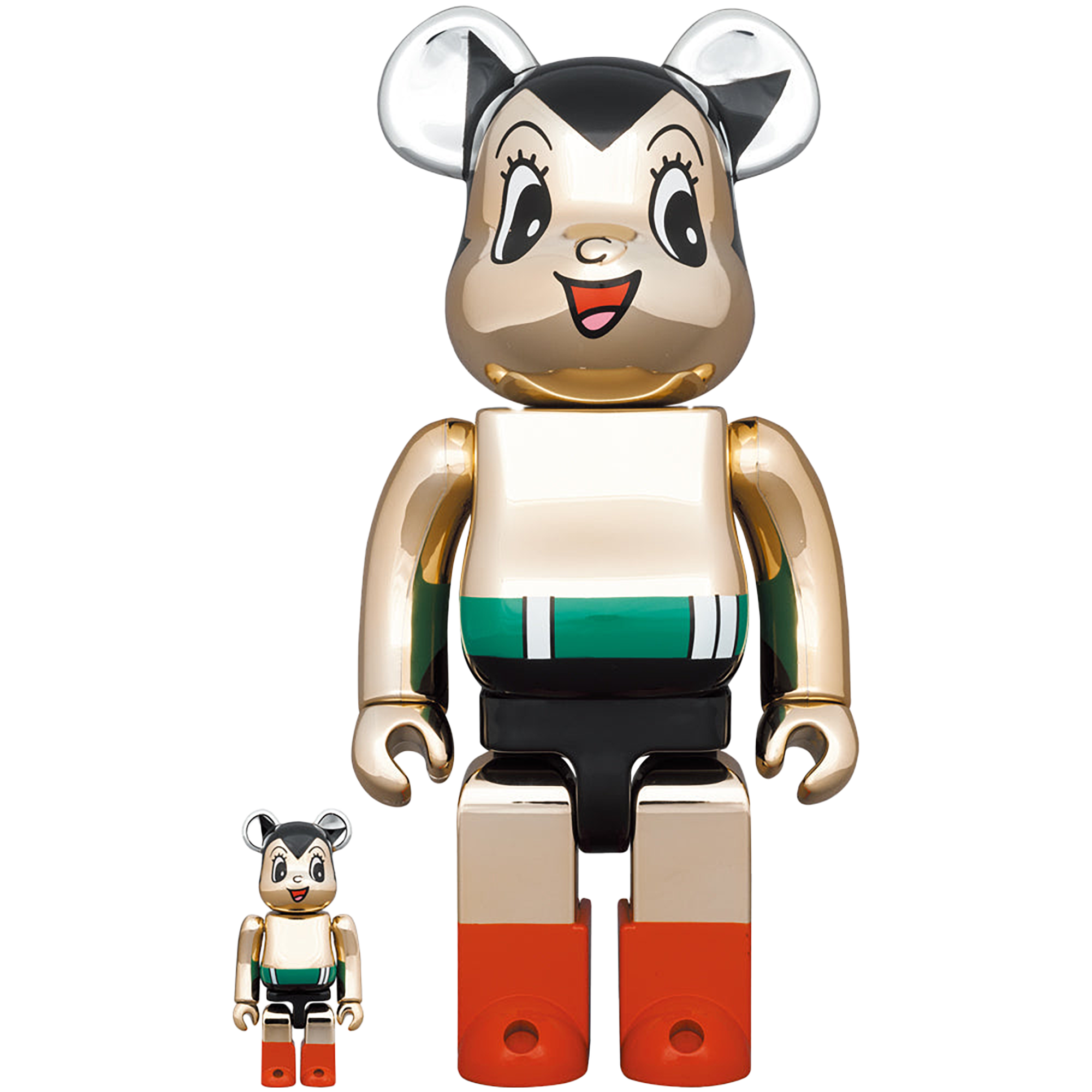 BE@RBRICK 鉄腕アトム CHROME Ver.100％ & 400％ | MEDICOM TOY