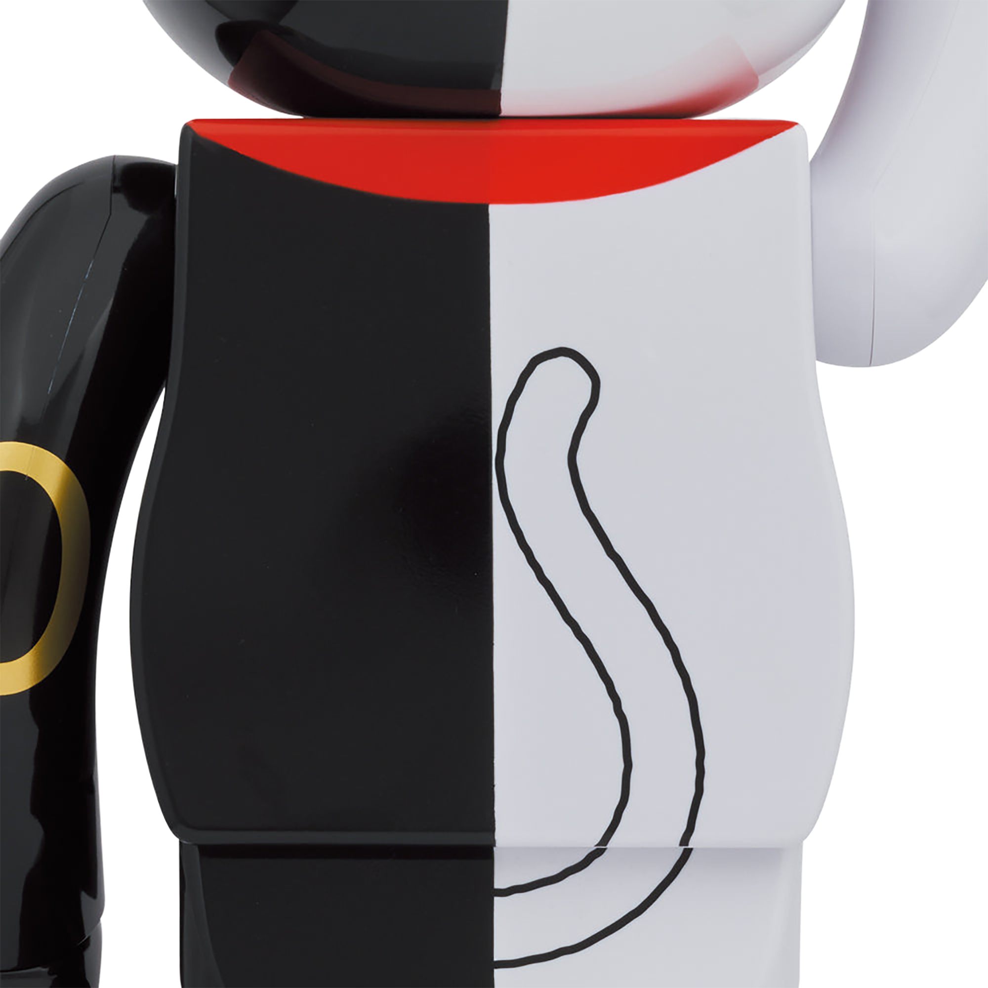 BE@RBRICK 招财猫 财运白 x 财运黑 1000%