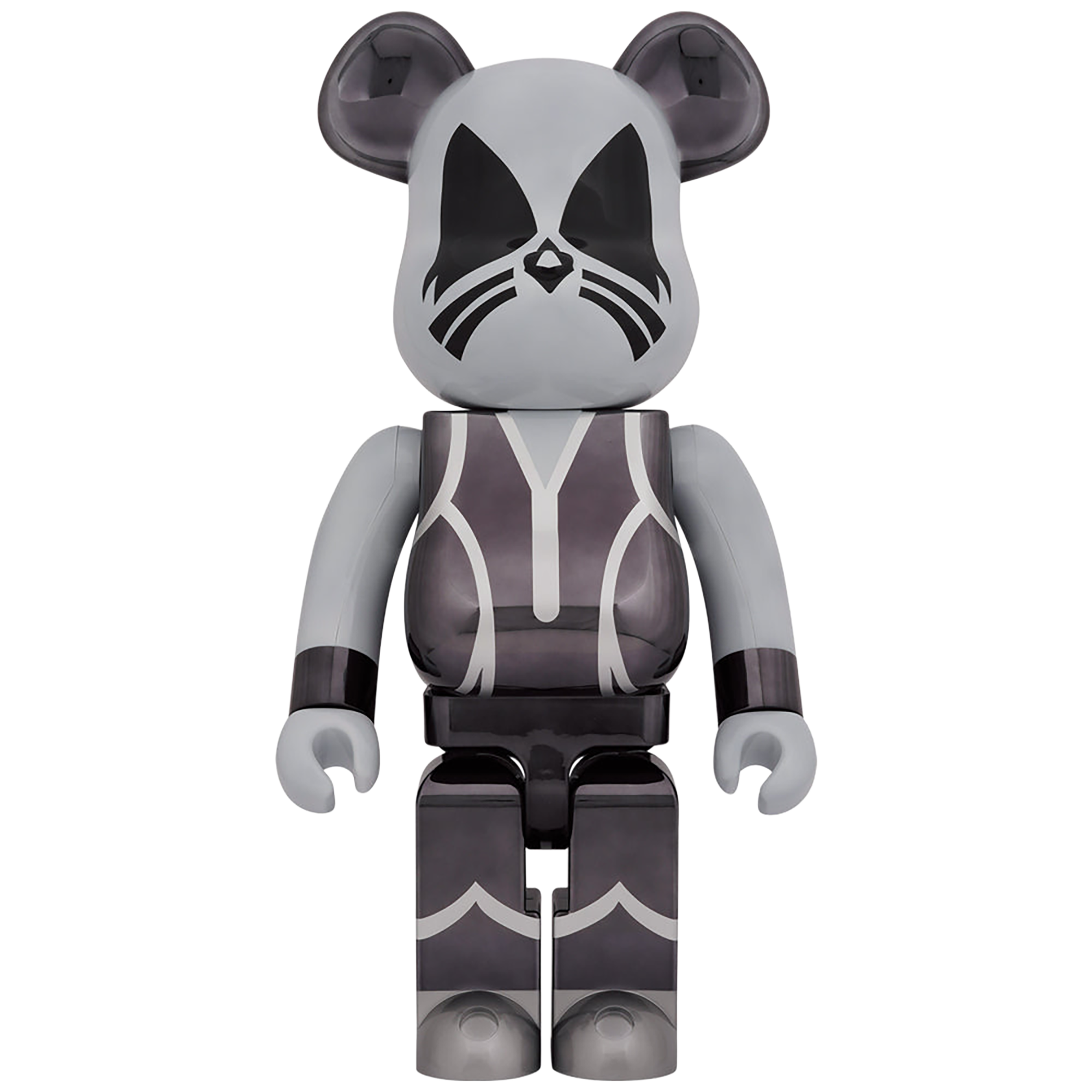BE@RBRICK KISS CATMAN  CHROME Ver.1000％《Planned to be shipped in late July 2023 / Orders can be placed until January 10th》