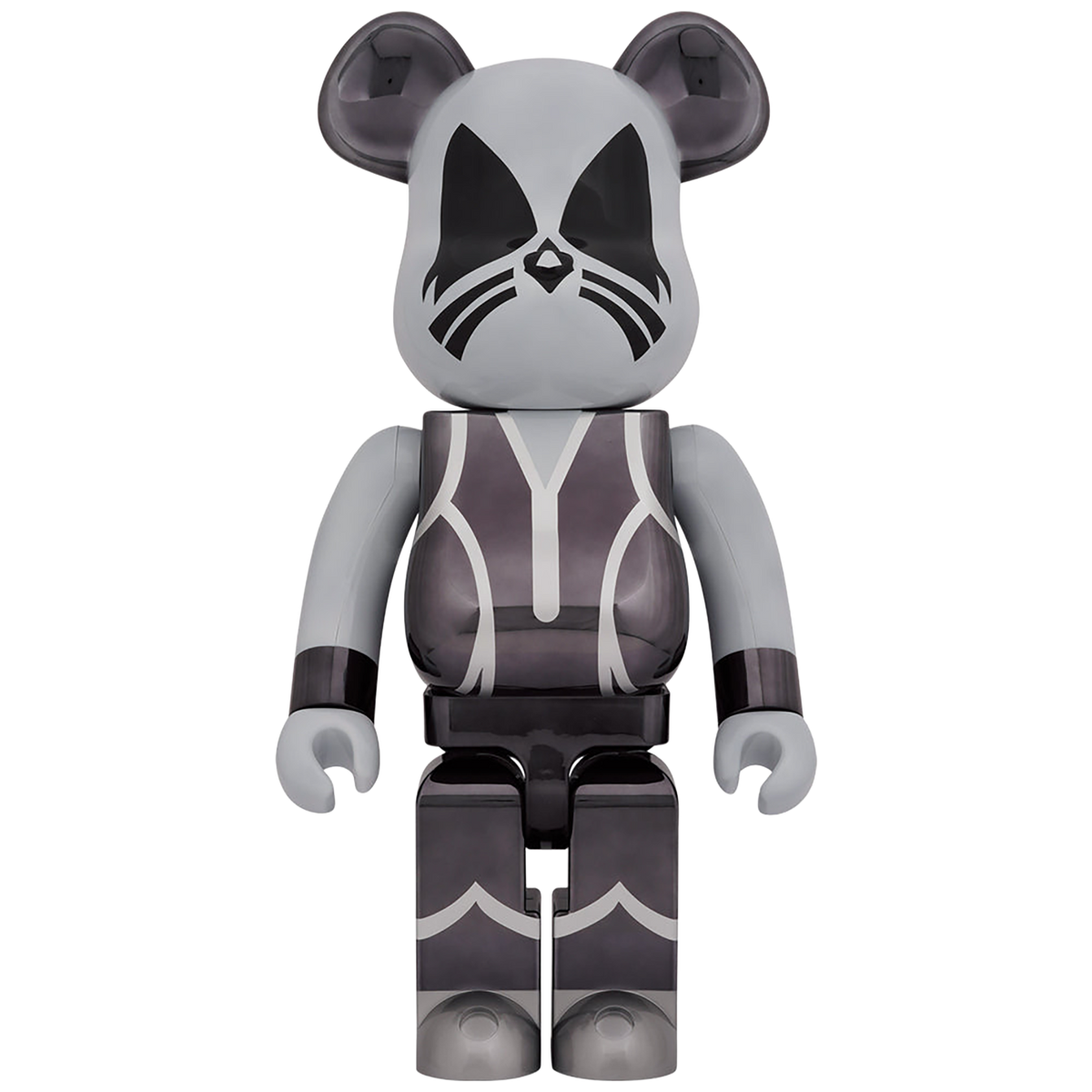 BE@RBRICK KISS CATMAN  CHROME Ver.1000％《Planned to be shipped in late July 2023 / Orders can be placed until January 10th》