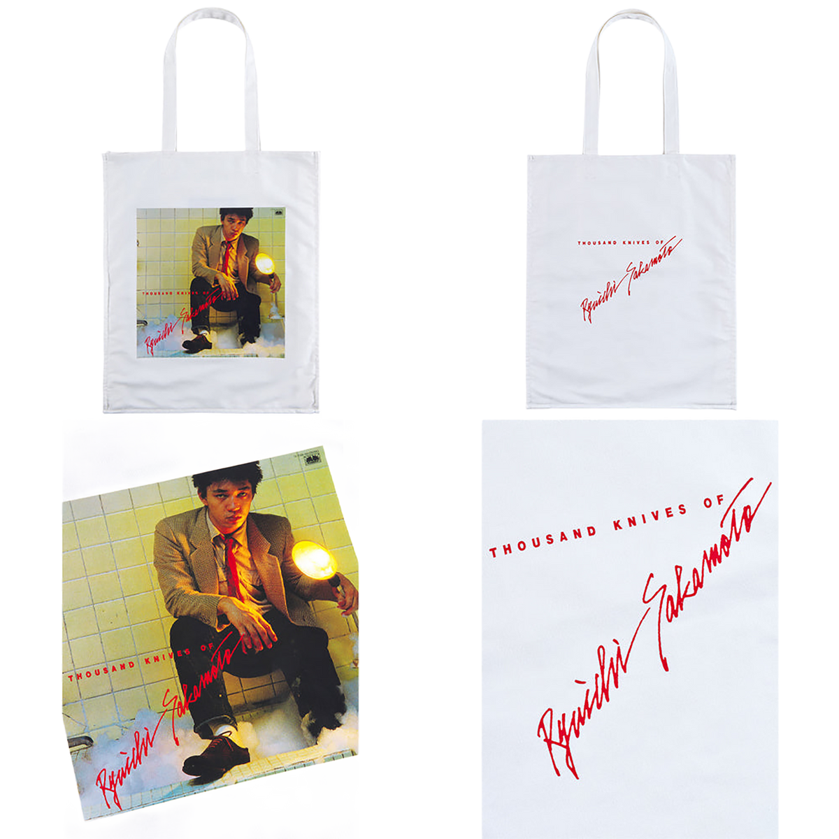 MLE Ryuichi Sakamoto 「Thousand Knives」 TOTE BAG
