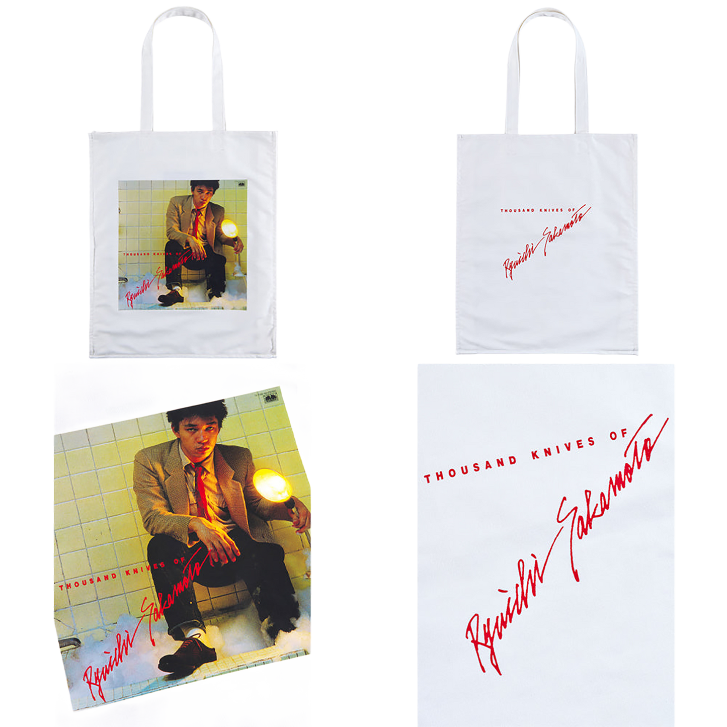 MLE Ryuichi Sakamoto 「Thousand Knives」 TOTE BAG
