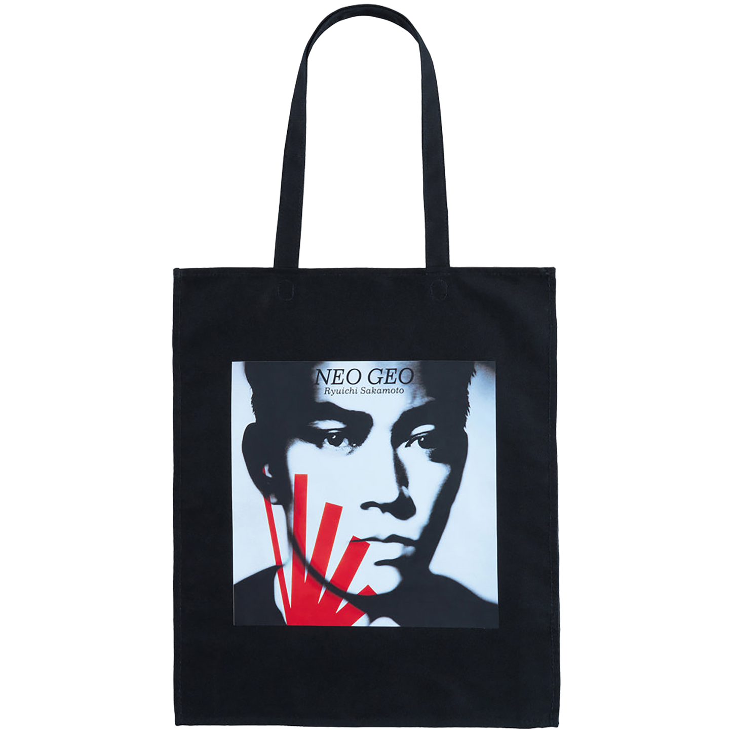 MLE Ryuichi Sakamoto "NEO GEO" TOTE BAG《Planned to be shipped in late December 2025 / Order period is until September 27》
