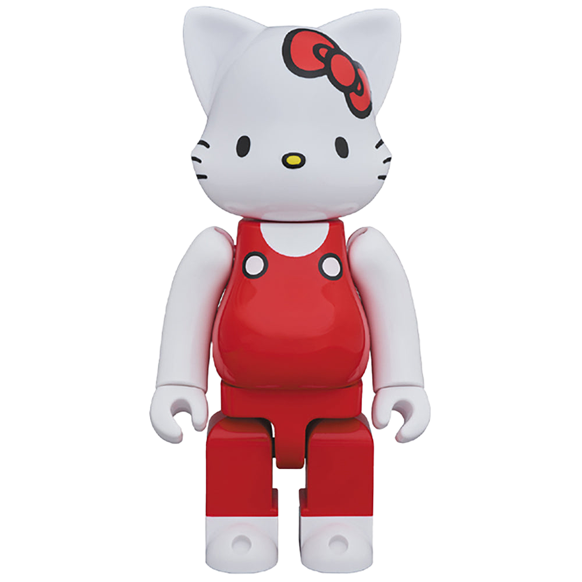 NY@BRICK 400％ HELLO KITTY（赤オーバーオール版）