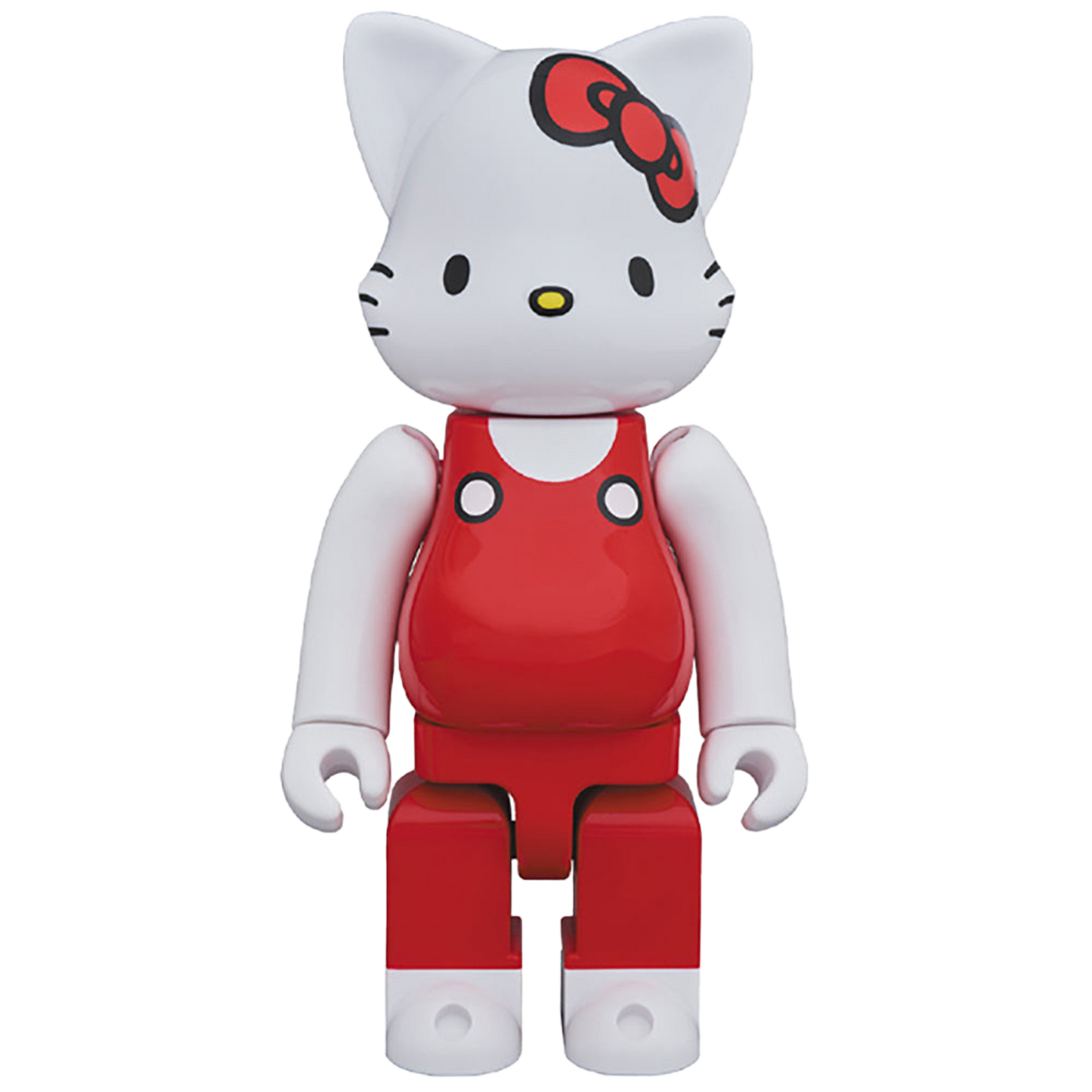 NY@BRICK 400％ HELLO KITTY（赤オーバーオール版）