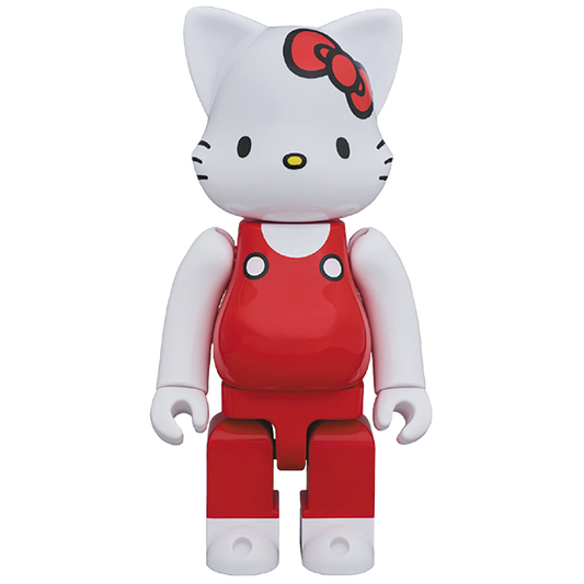 NY@BRICK 400％ HELLO KITTY（赤オーバーオール版）