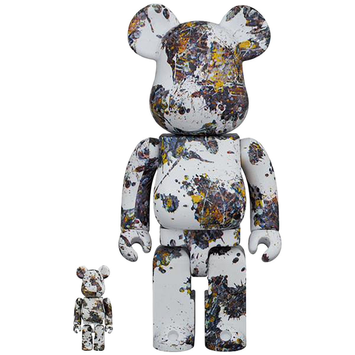 BE@RBRICK Jackson Pollock Studio(SPLASH) 100％ & 400％