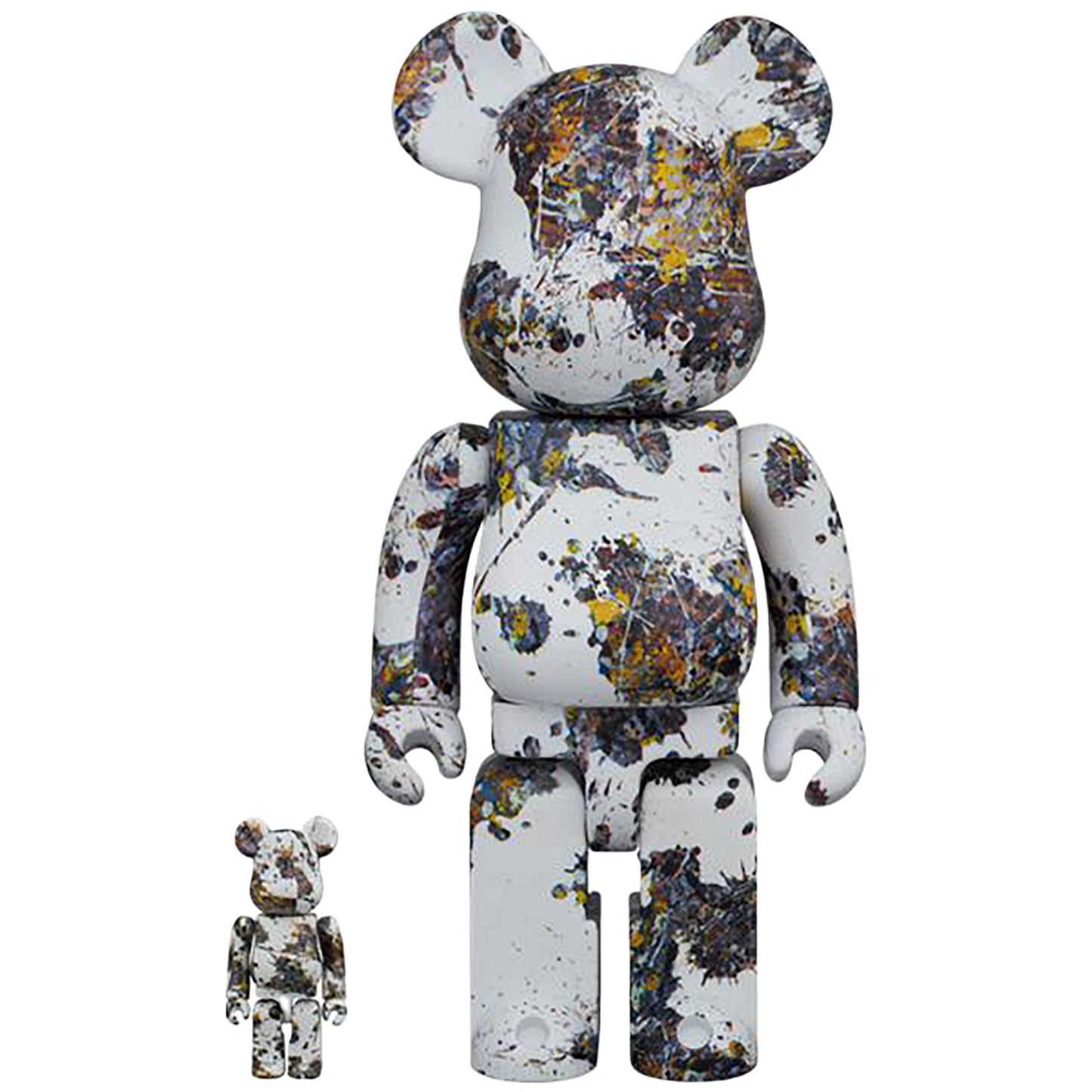 BE@RBRICK Jackson Pollock Studio(SPLASH) 100％ & 400％