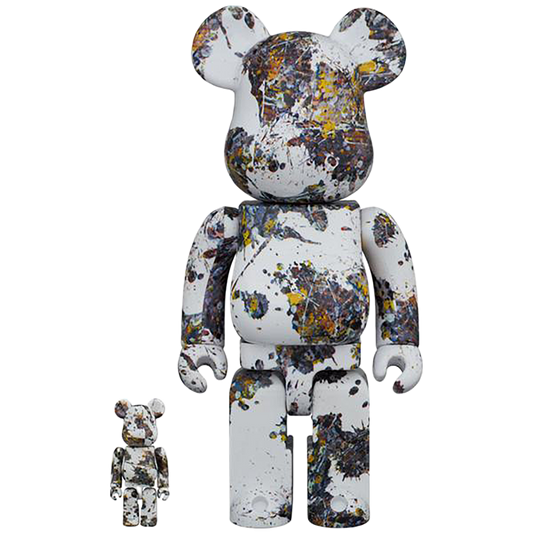 BE@RBRICK Jackson Pollock Studio(SPLASH) 100％ & 400％