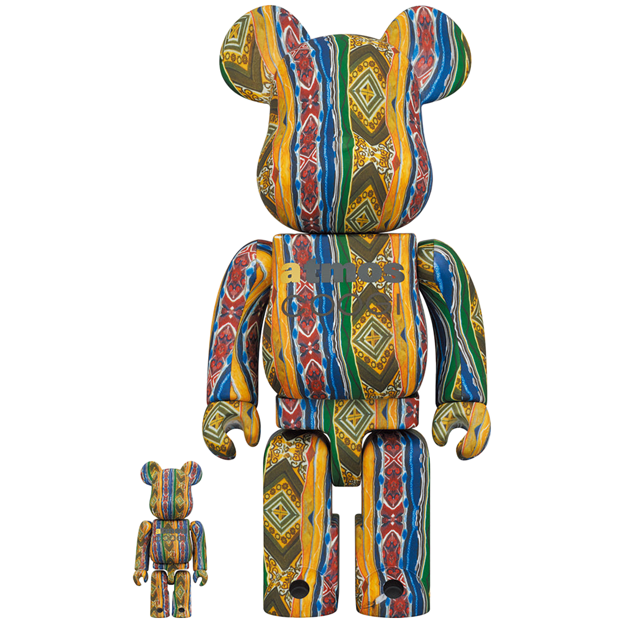 BE@RBRICK atmos × COOGI 100％ & 400％