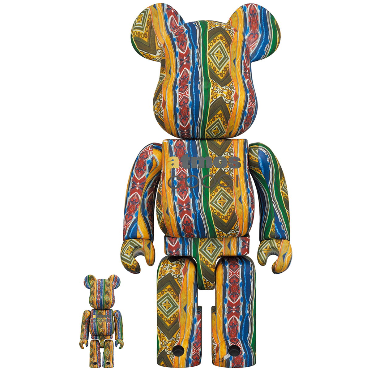 BE@RBRICK atmos × COOGI 100％ & 400％