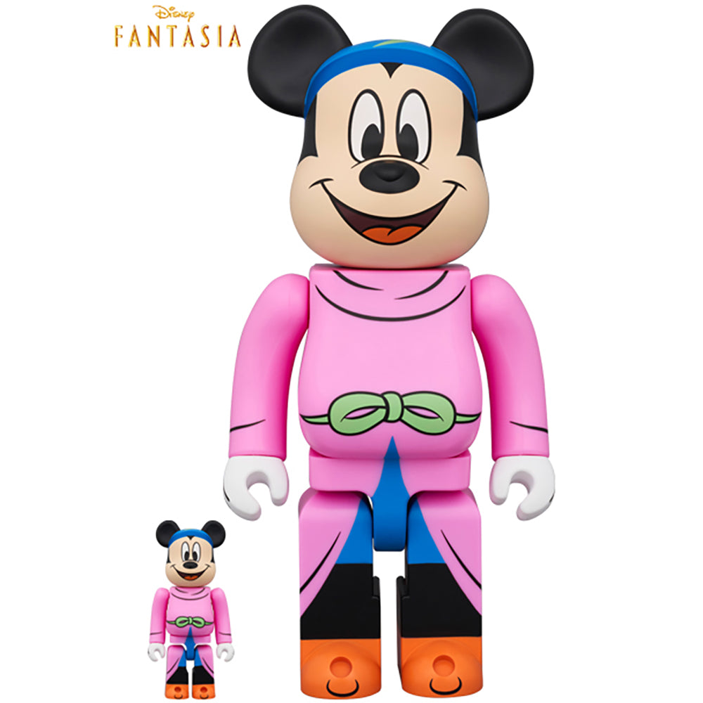 BE@RBRICK "SORCERER'S APPRENTICE" MICKEY 100％ & 400％_0