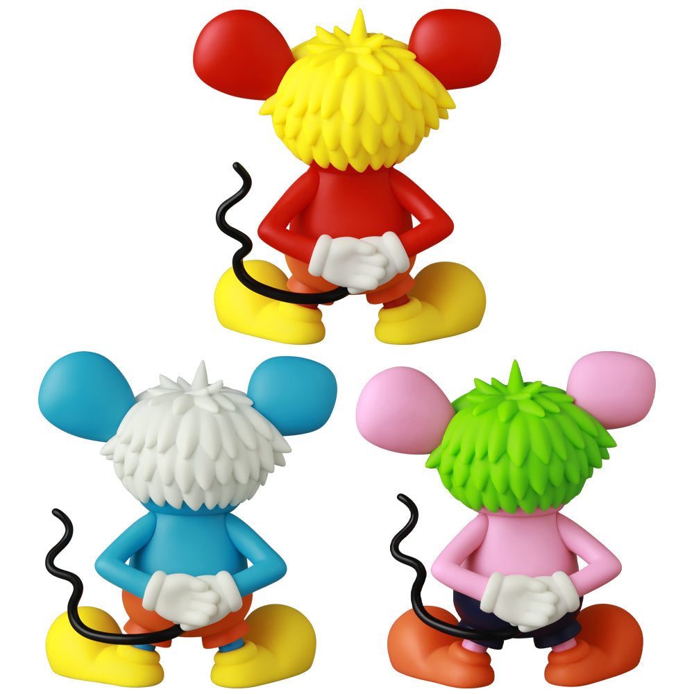 VCD ANDY MOUSE RED／LIGHT BLUE／PINK | MEDICOM TOY OFFICIAL STORE