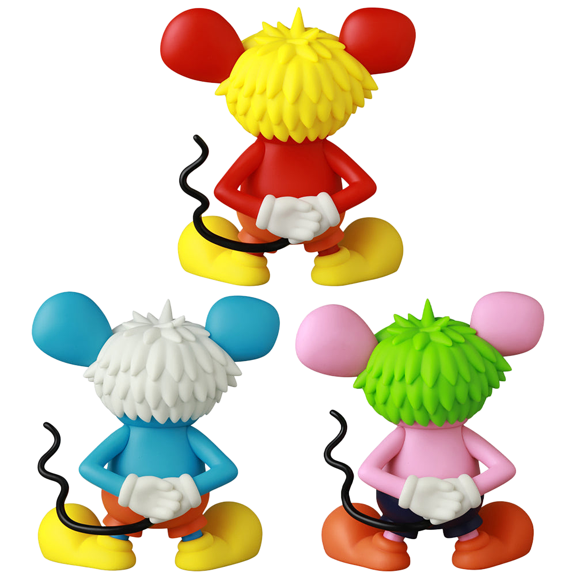 VCD ANDY MOUSE RED/LIGHT BLUE/PINK | MEDICOM TOY OFFICIAL STORE VCD ANDY MOUSE RED/LIGHT BLUE/PINK | MEDICOM TOY OFFICIAL STORE