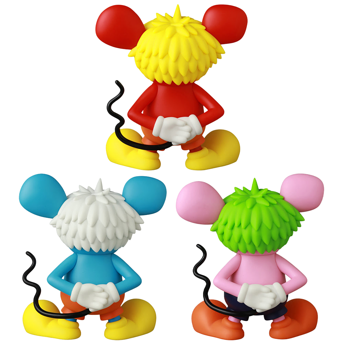 VCD ANDY MOUSE RED/LIGHT BLUE/PINK | MEDICOM TOY OFFICIAL STORE VCD ANDY MOUSE RED/LIGHT BLUE/PINK | MEDICOM TOY OFFICIAL STORE