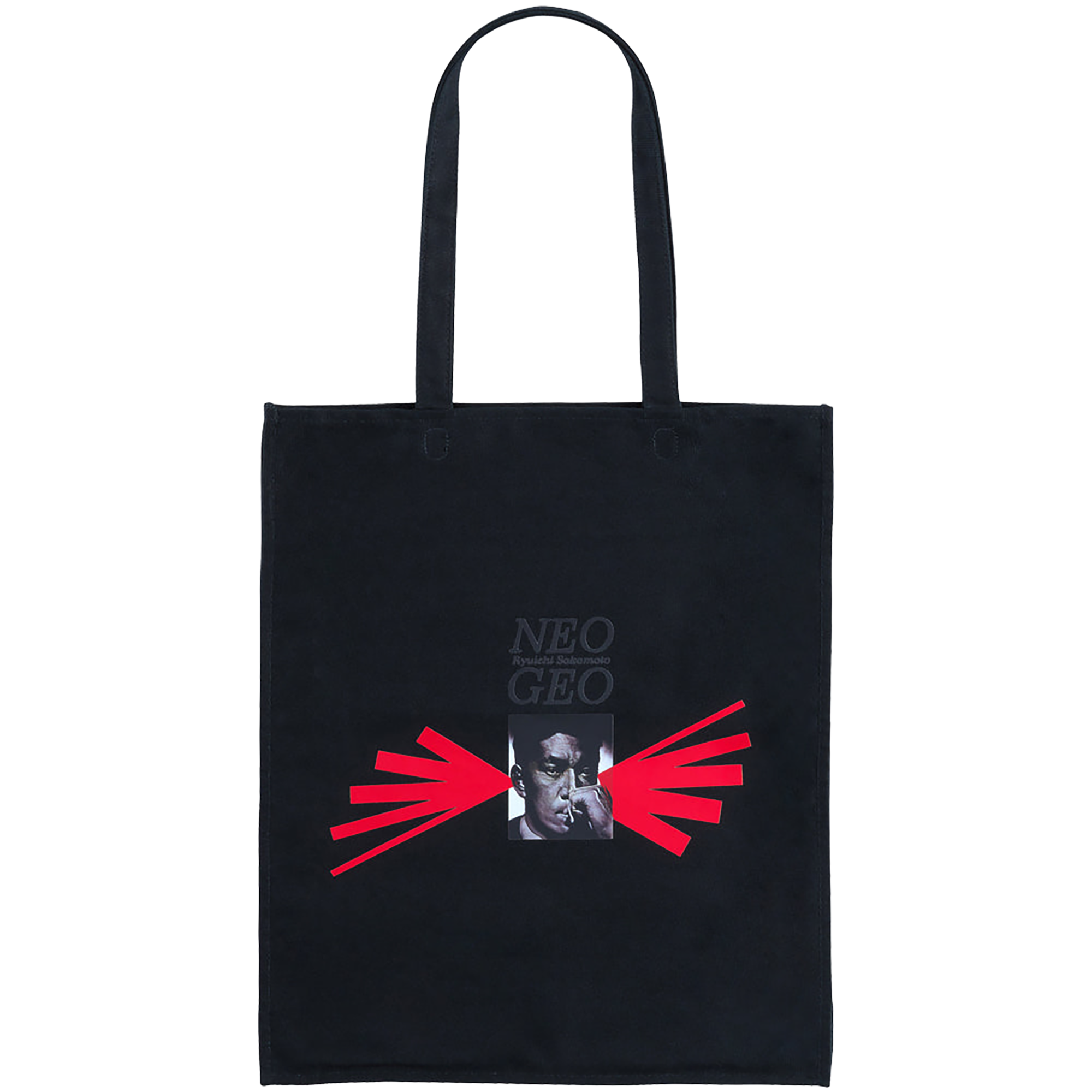 MLE Ryuichi Sakamoto "NEO GEO" TOTE BAG《Planned to be shipped in late December 2025 / Order period is until September 27》

