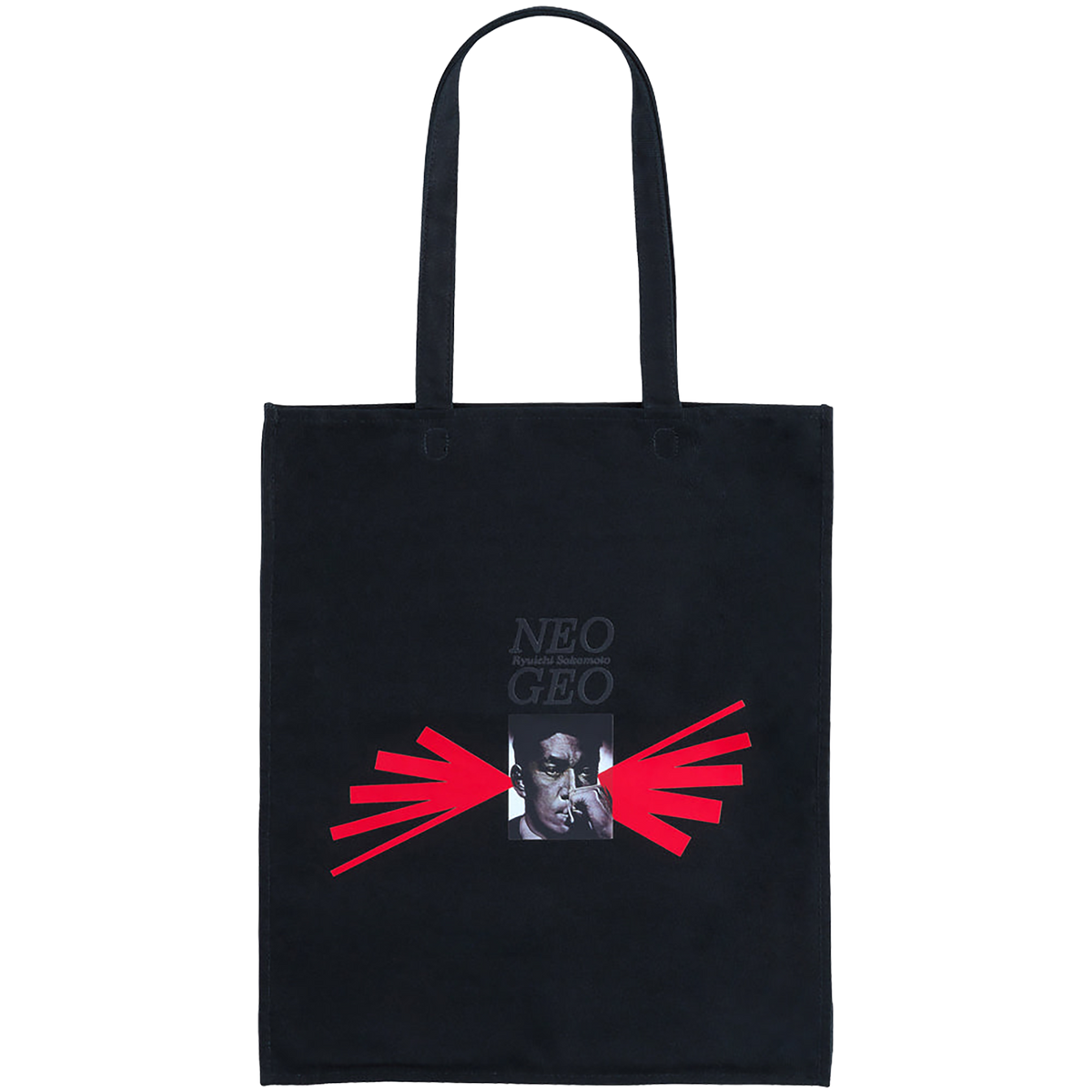 MLE Ryuichi Sakamoto "NEO GEO" TOTE BAG《Planned to be shipped in late December 2025 / Order period is until September 27》
