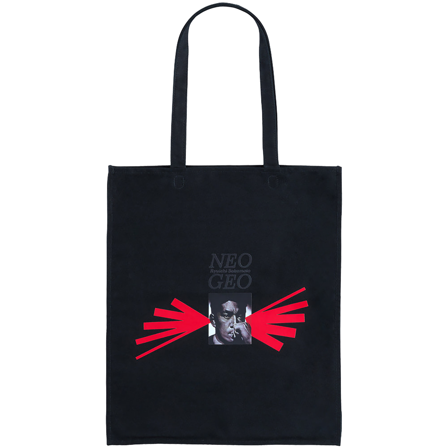 MLE Ryuichi Sakamoto "NEO GEO" TOTE BAG《Planned to be shipped in late December 2025 / Order period is until September 27》
