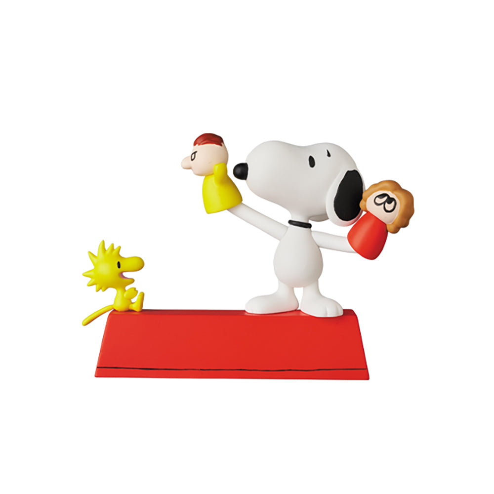 UDF PEANUTS シリーズ11 PUPPET SHOW SNOOPY & WOODSTOCK_0