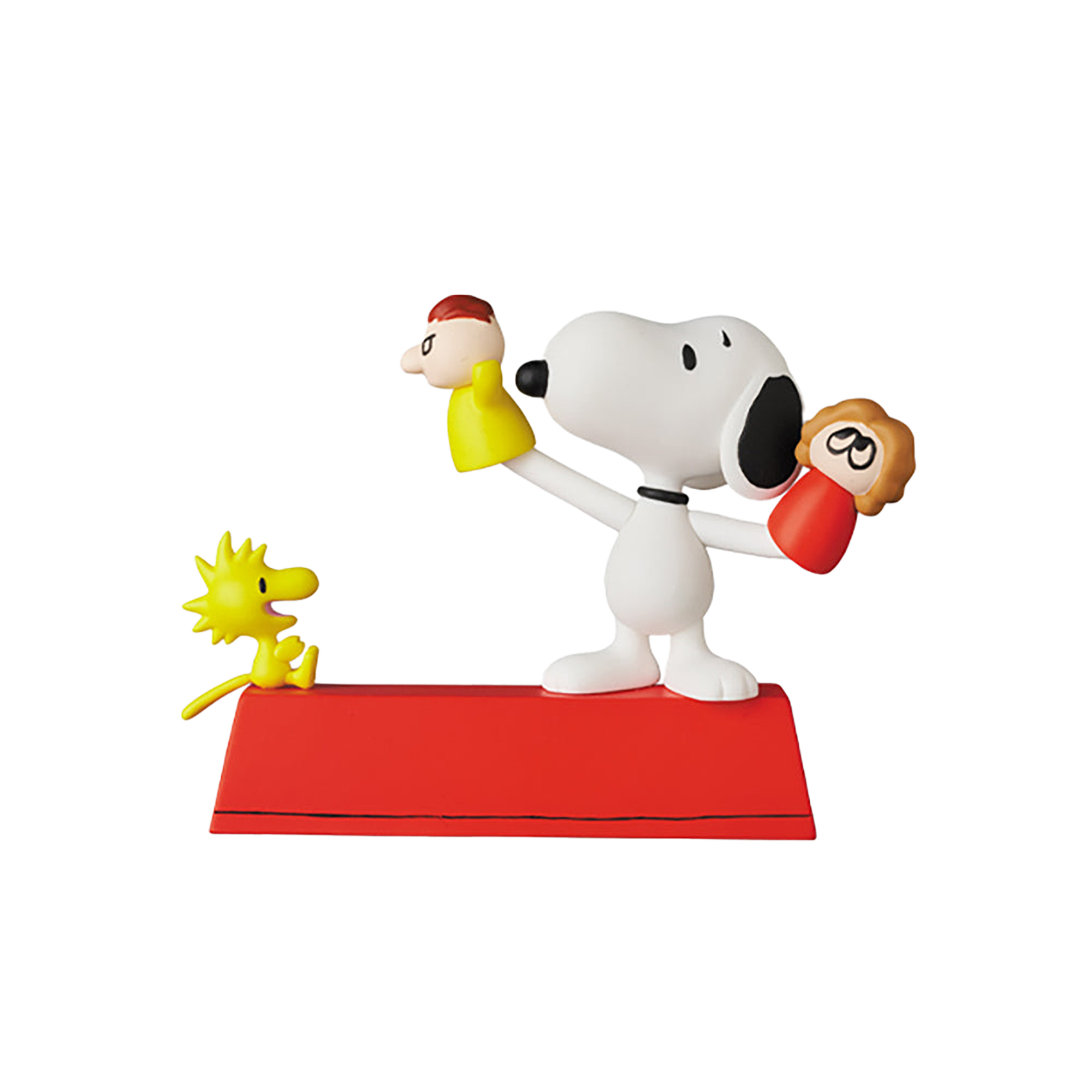 UDF PEANUTS シリーズ11 PUPPET SHOW SNOOPY & WOODSTOCK