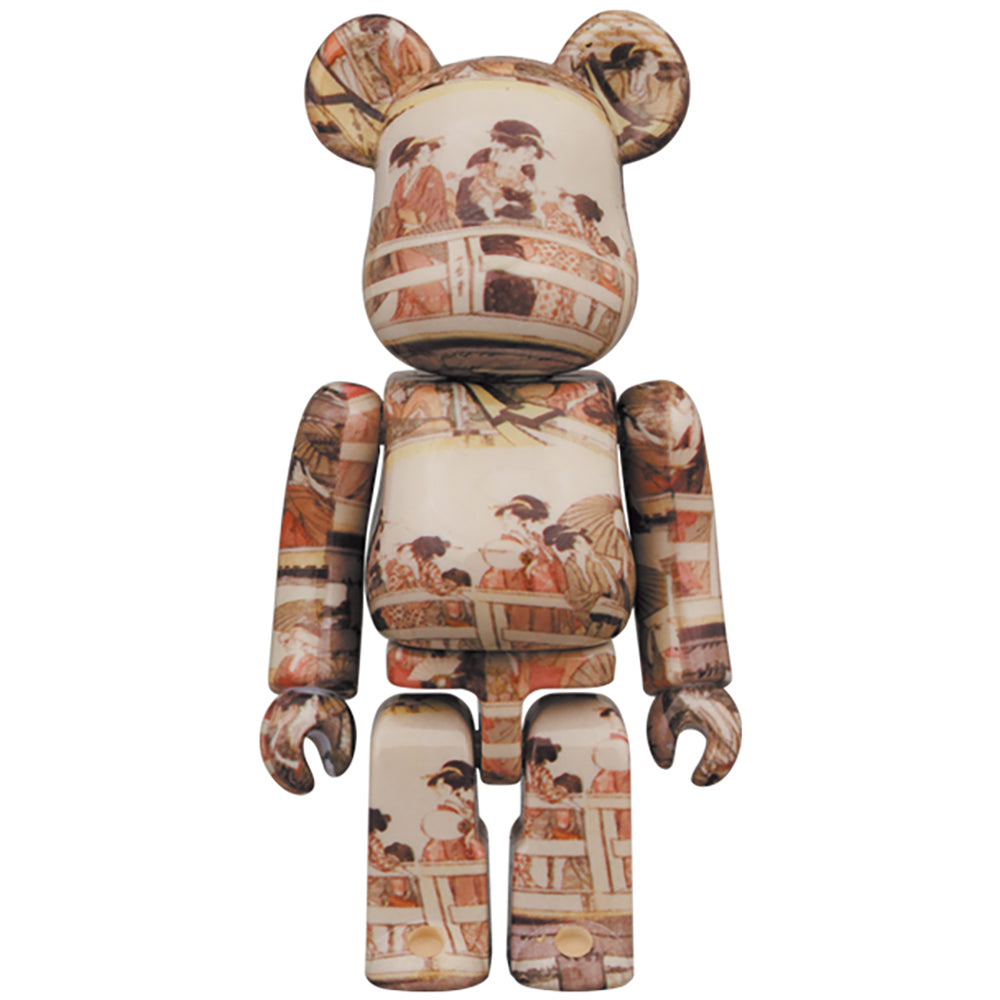 BE@RBRICK 喜多川歌麿 「両国橋の上下」100％ & 400％_1