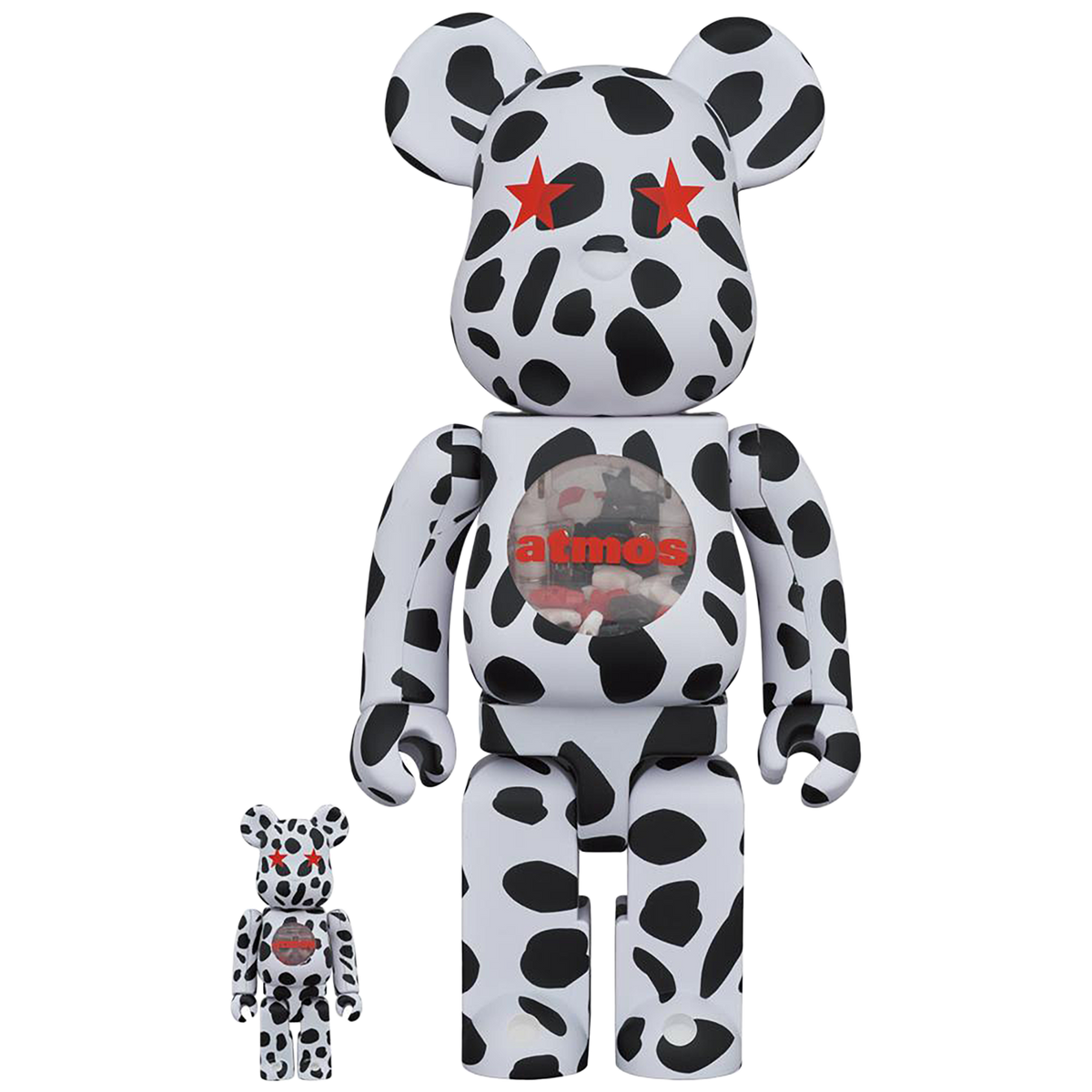 BE@RBRICK atmos Dalmatian 100％ & 400％