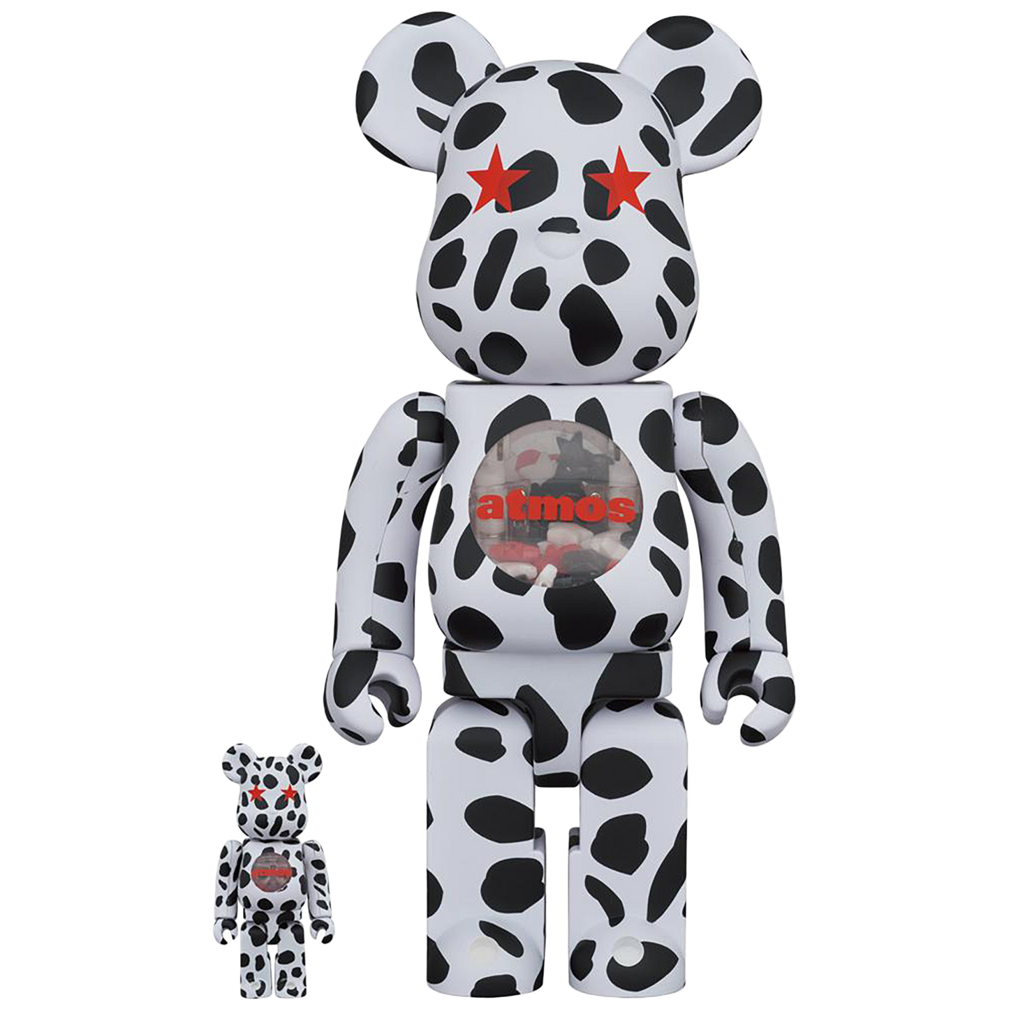 BE@RBRICK atmos Dalmatian 100％ & 400％
