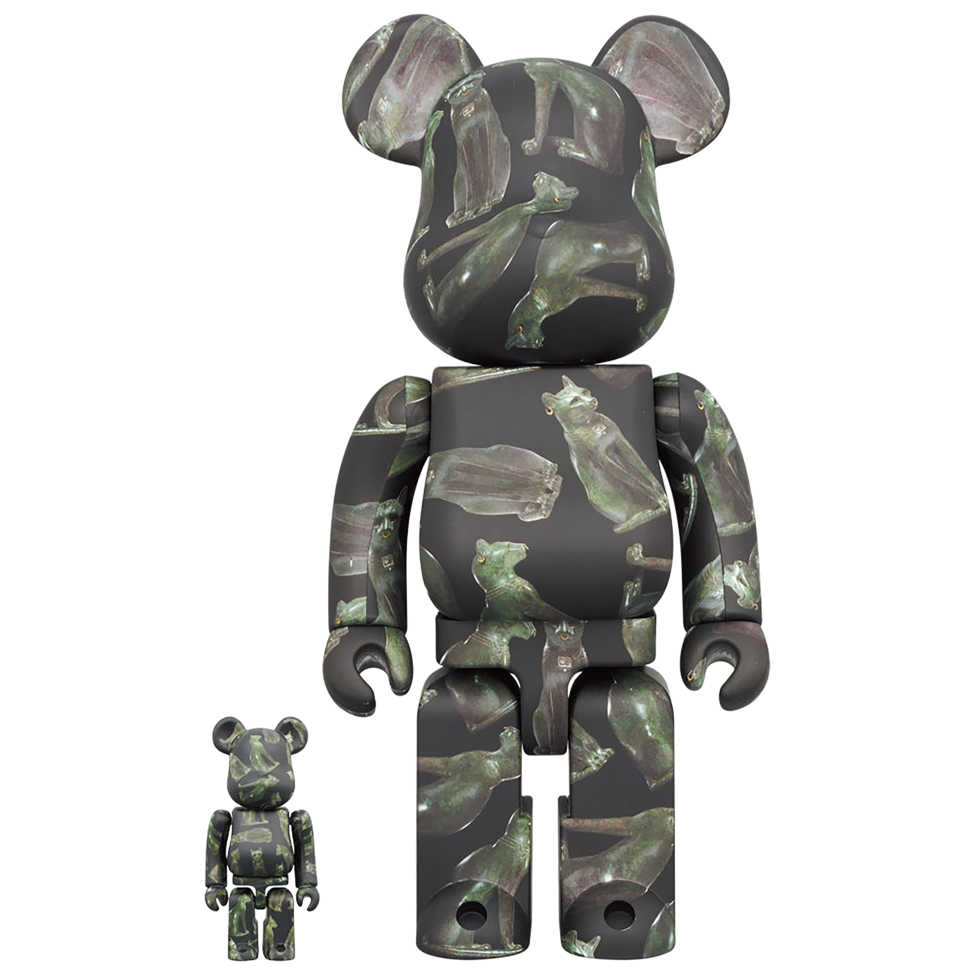 大英博物馆 BE@RBRICK“盖尔-安德森猫”100% 和 400%