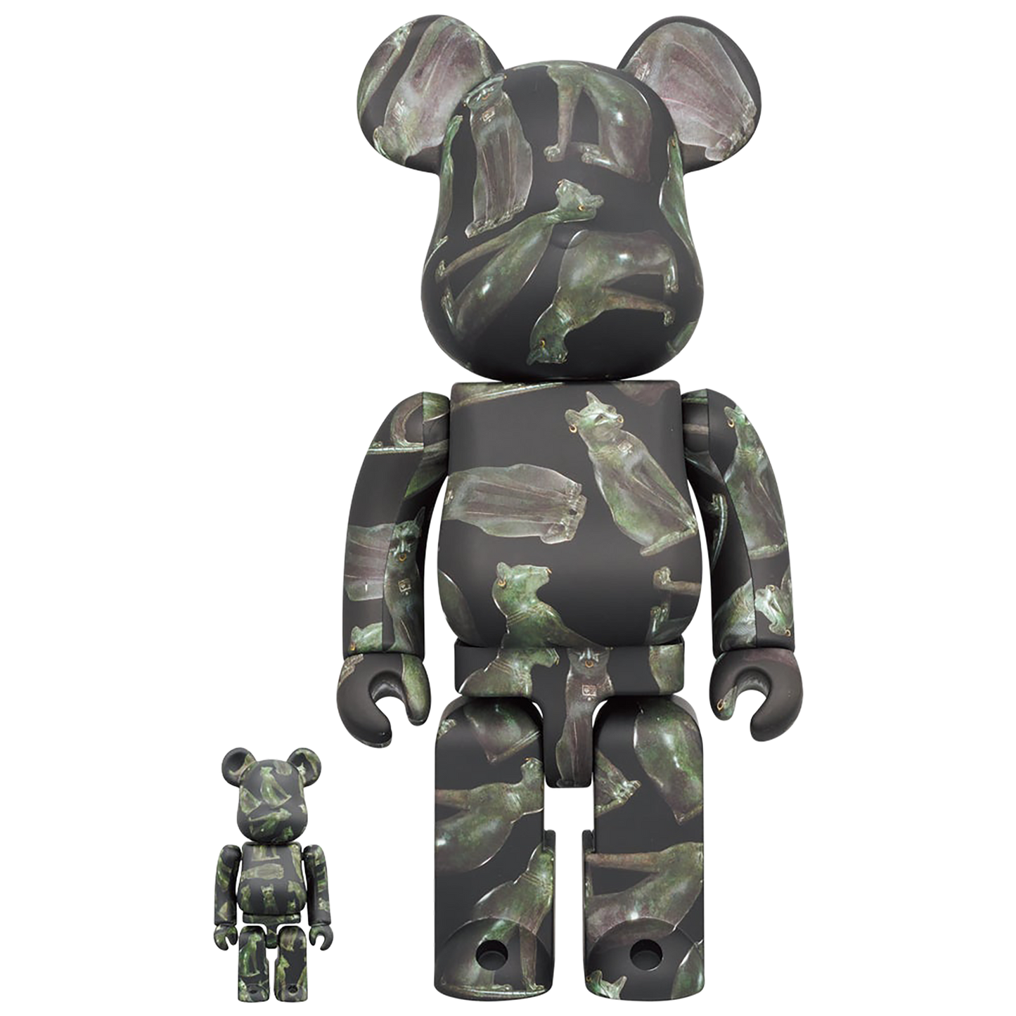 大英博物馆 BE@RBRICK“盖尔-安德森猫”100% 和 400%