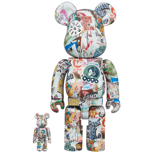 BE@RBRICK 9090 × S.H.I.P&crew 100％ & 400％