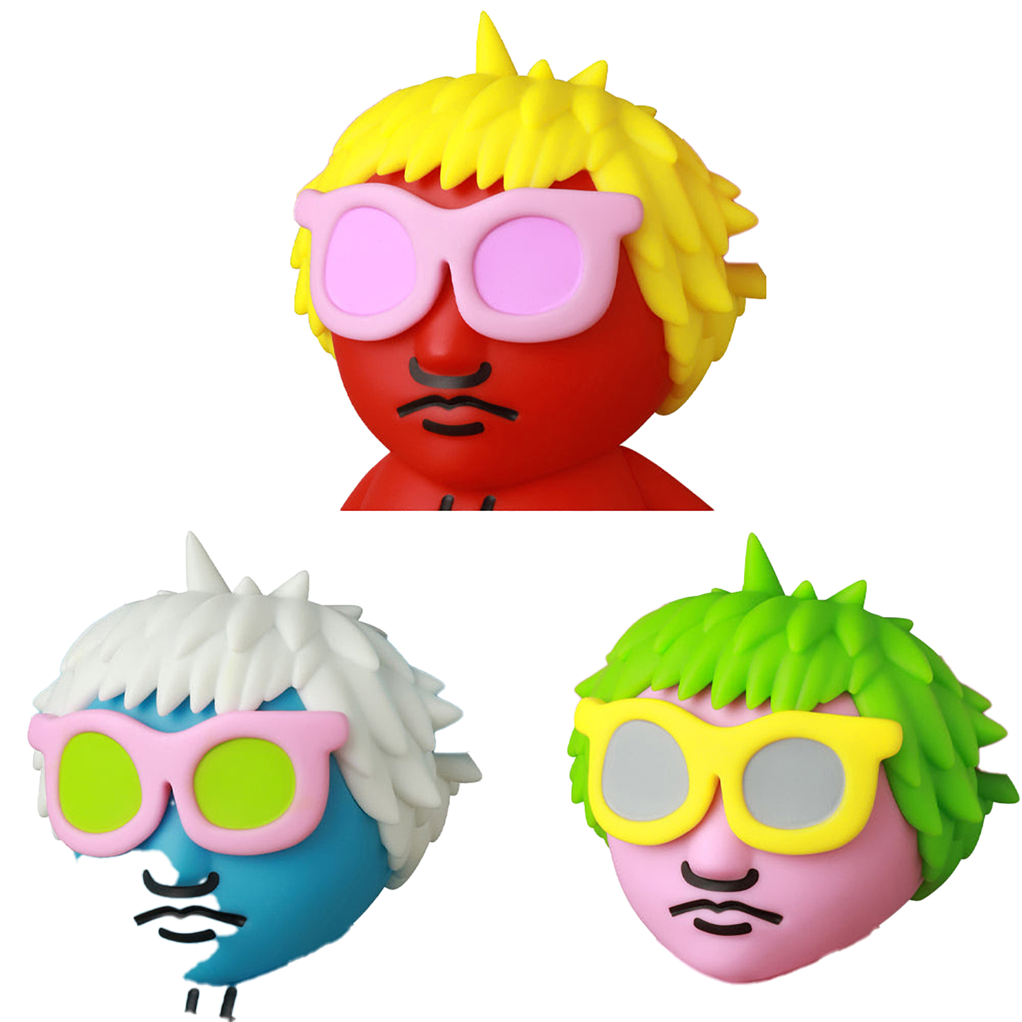 VCD ANDY MOUSE RED/LIGHT BLUE/PINK | MEDICOM TOY OFFICIAL STORE VCD ANDY MOUSE RED/LIGHT BLUE/PINK | MEDICOM TOY OFFICIAL STORE