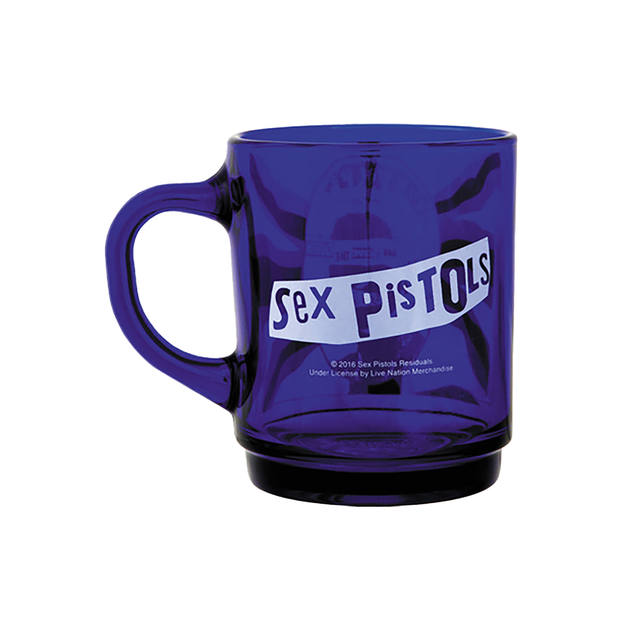 MLE SEX PISTOLS GOD SAVE THE QUEEN GLASS MUG