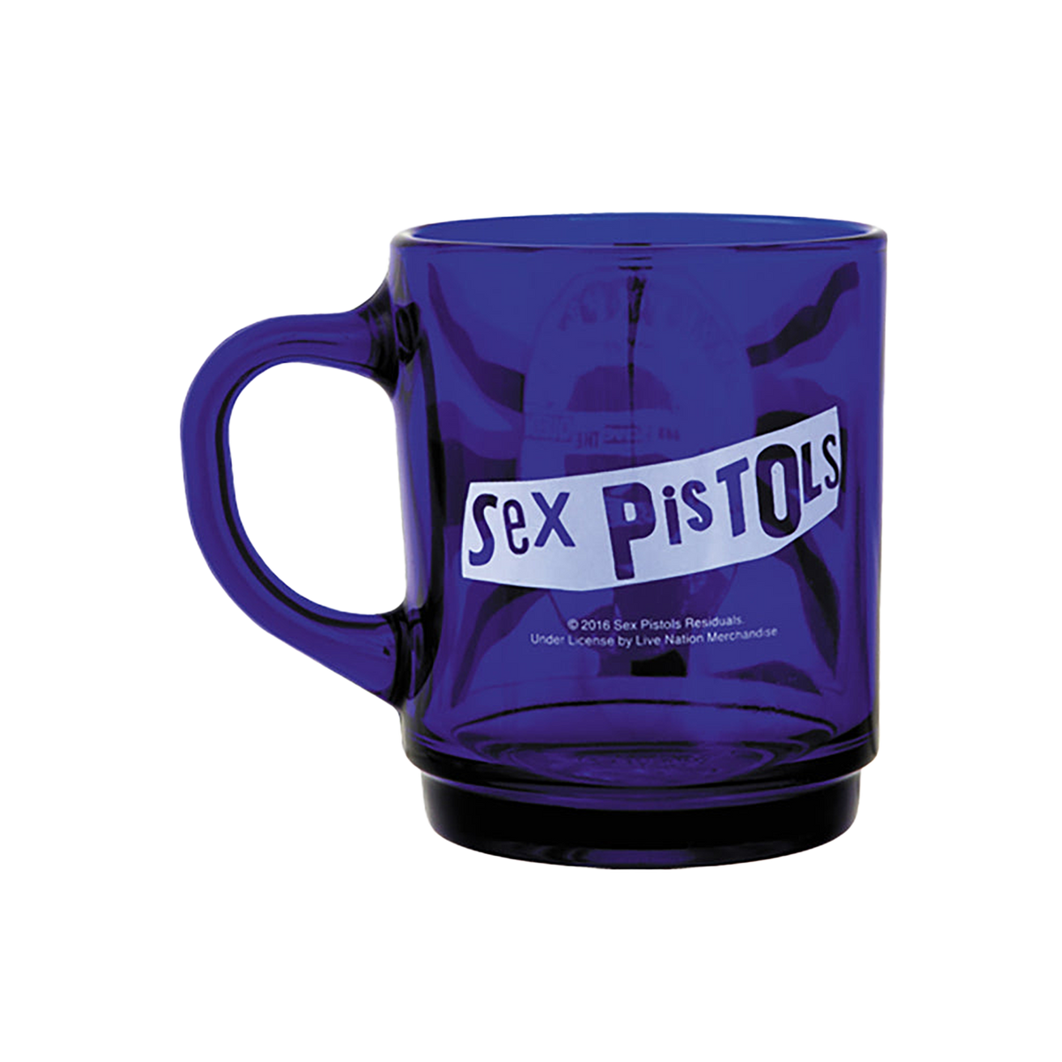 MLE SEX PISTOLS GOD SAVE THE QUEEN GLASS MUG