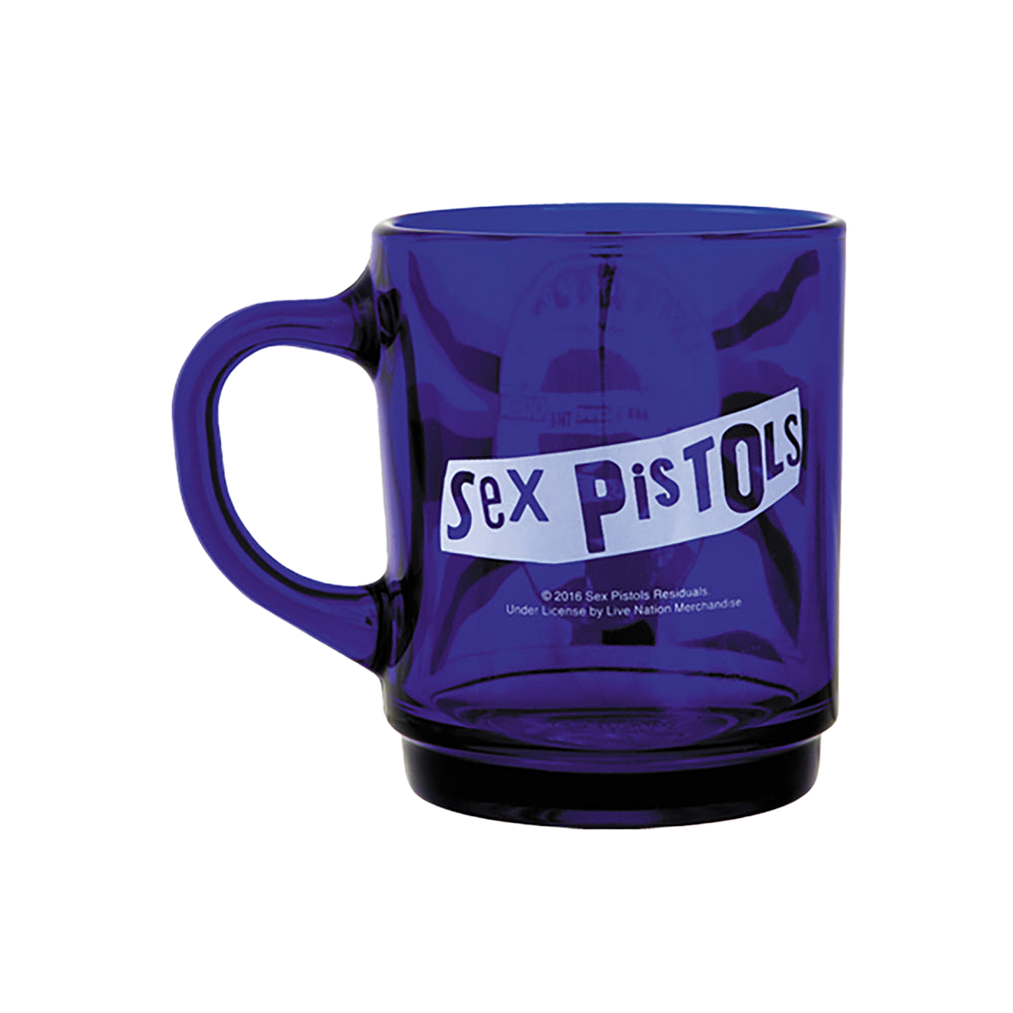 MLE SEX PISTOLS GOD SAVE THE QUEEN GLASS MUG