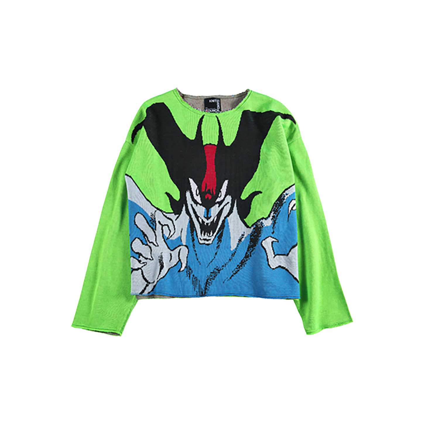 KNIT GANG COUNCIL CREW NECK SWEATER "DEVILMAN"
