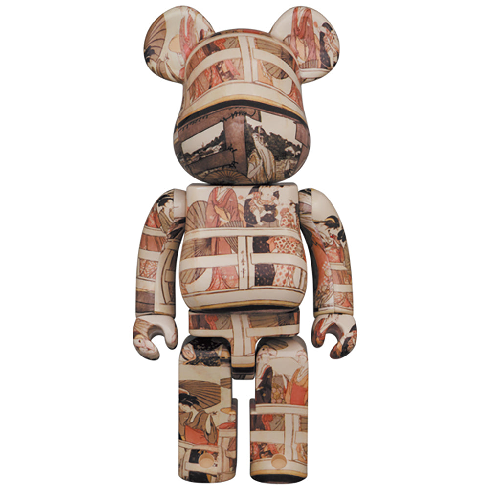 BE@RBRICK 喜多川歌麿 「両国橋の上下」100％ & 400％_2