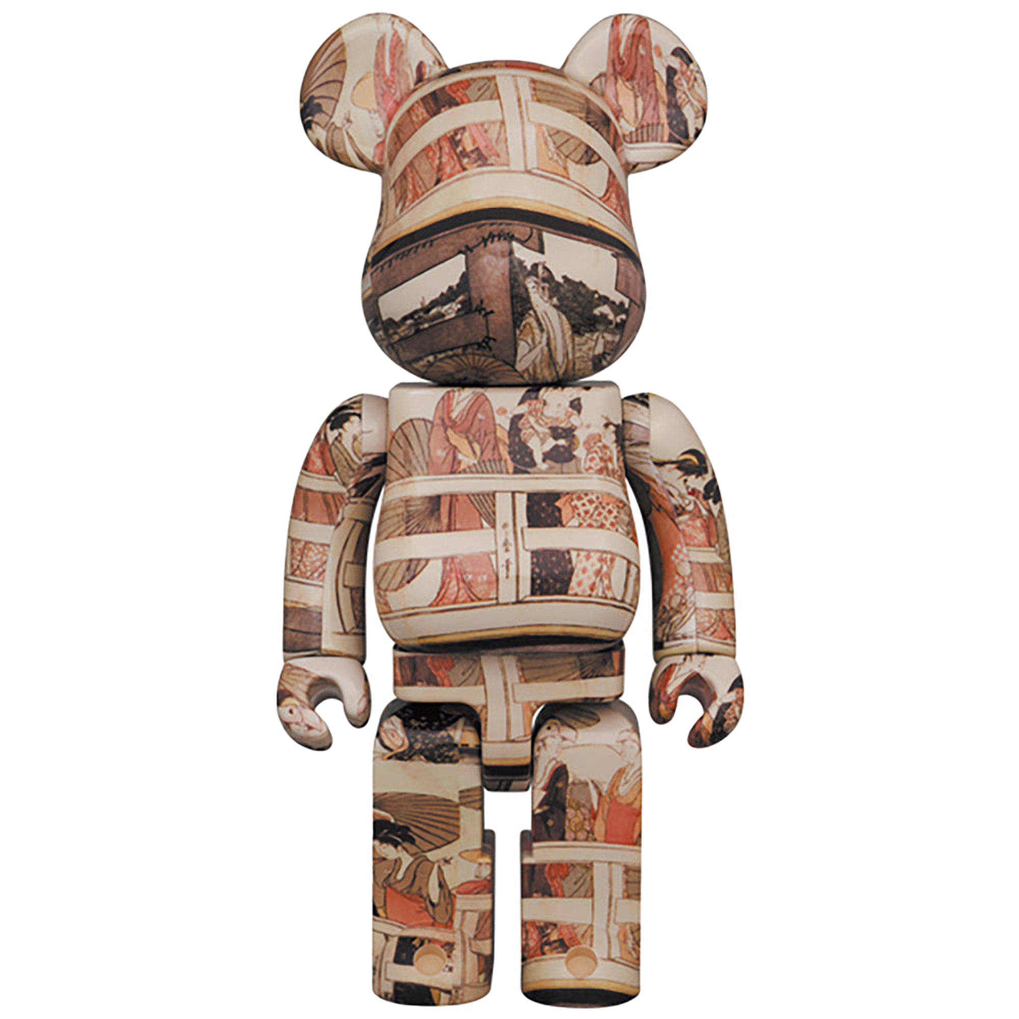 BE@RBRICK 喜多川歌麿 「両国橋の上下」100％ & 400％