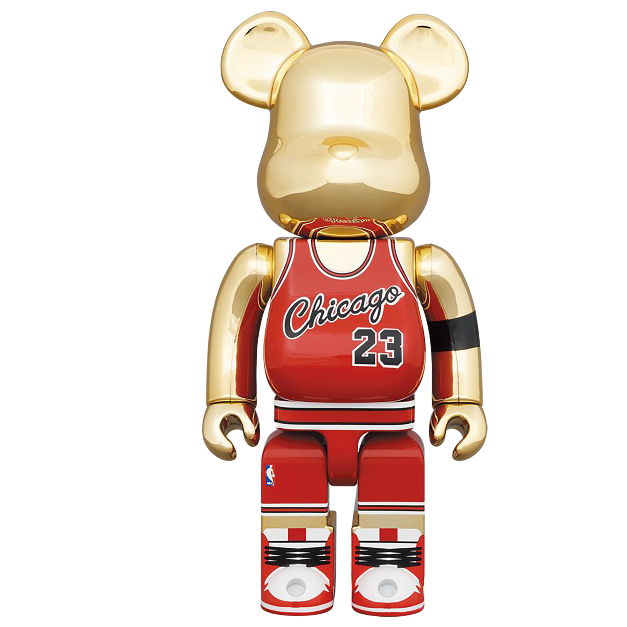 BE@RBRICK Michael Jordan 1985 ROOKIE JERSEY 100% & 400%