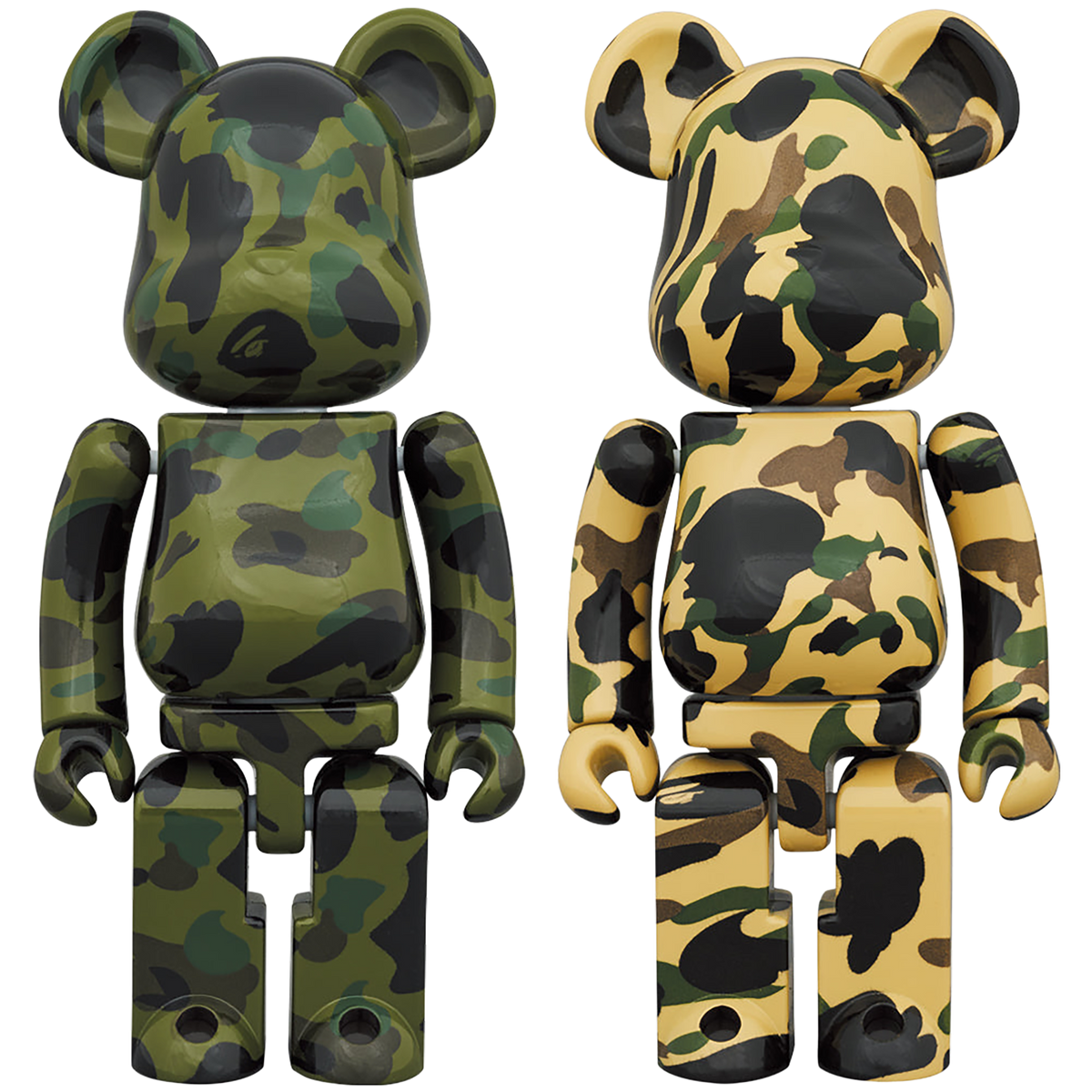 超级合金 BE@RBRICK 1ST 迷彩 绿色/黄色