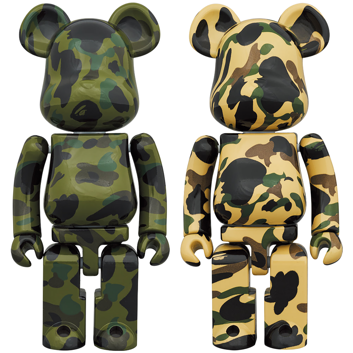 超级合金 BE@RBRICK 1ST 迷彩 绿色/黄色