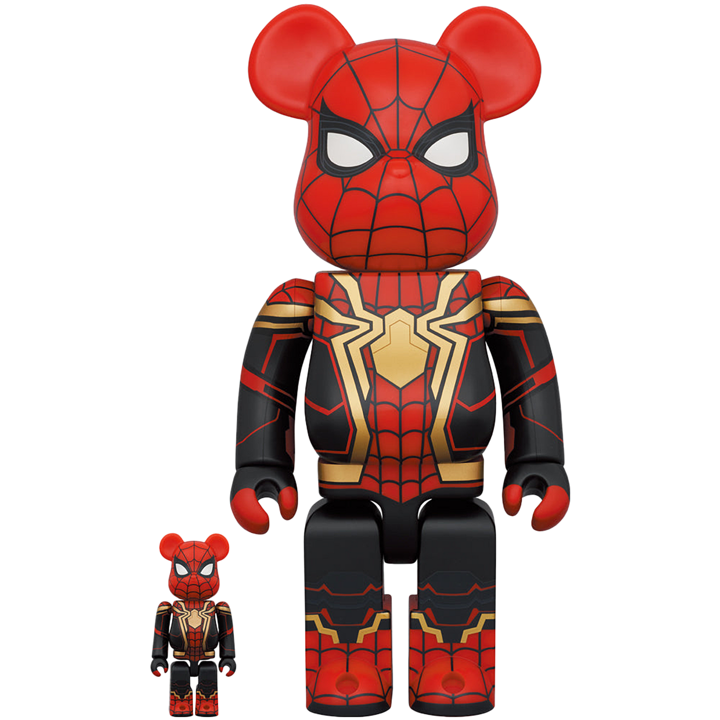 BE@RBRICK SPIDER-MAN INTEGRATED SUIT 100％ & 400％