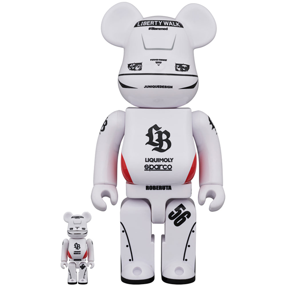 BE@RBRICK リバ40くん 100％ & 400％_0