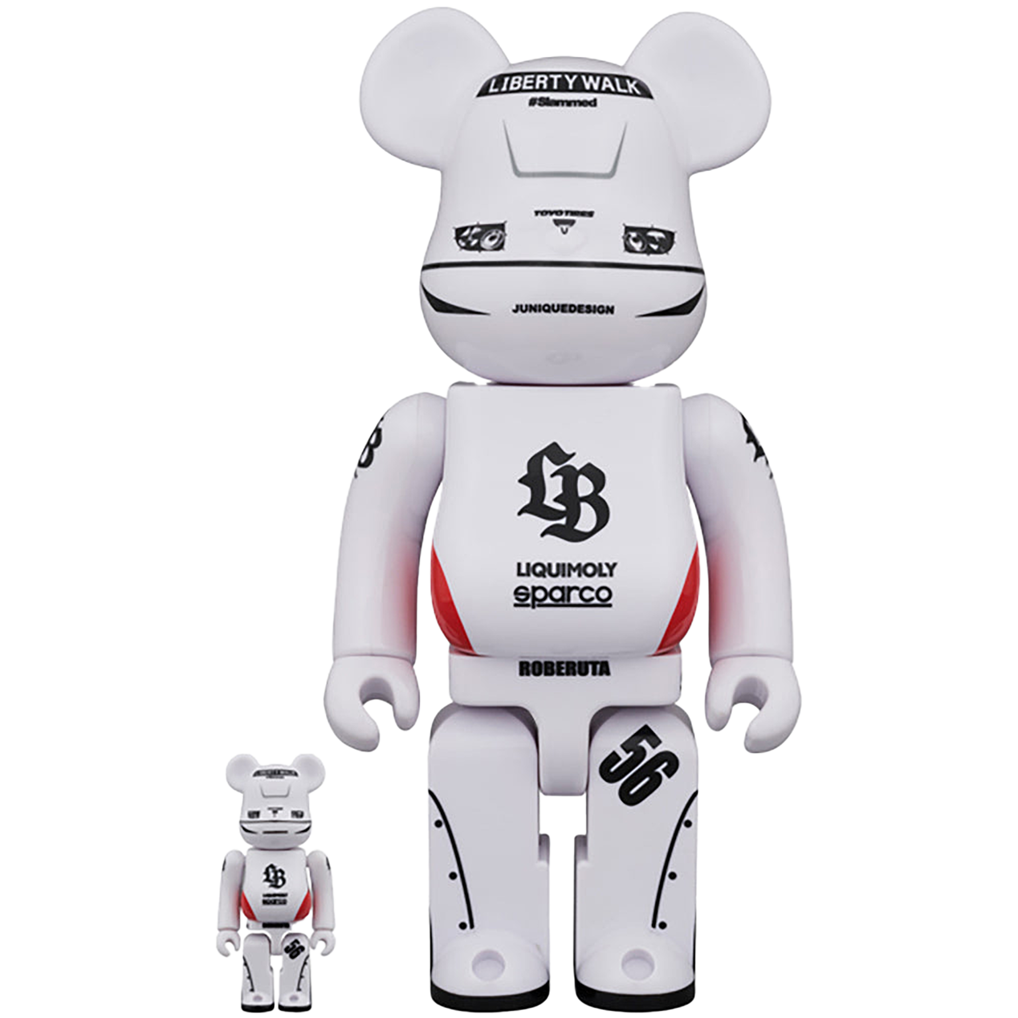 BE@RBRICK リバ40くん 100％ & 400％