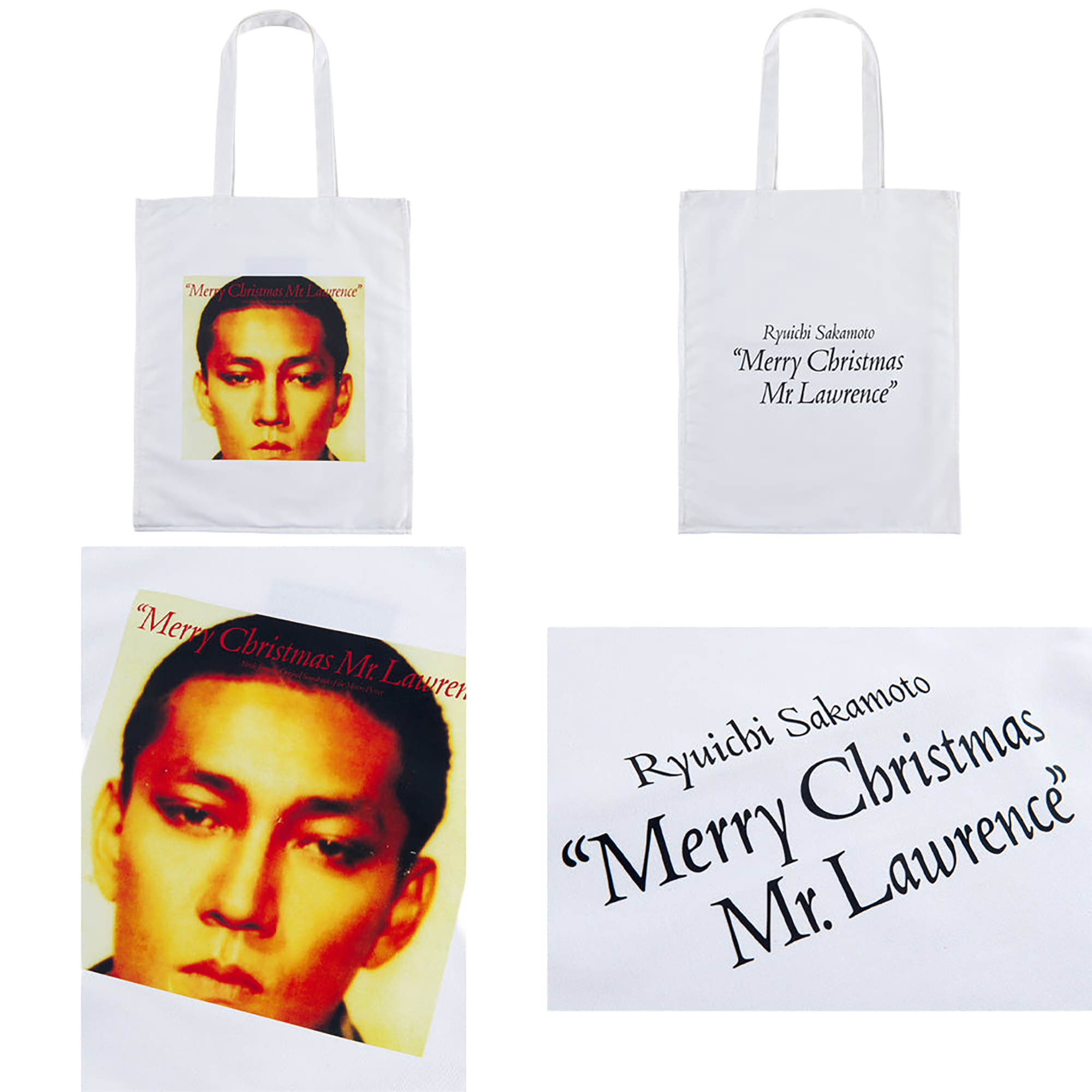 MLE Ryuichi Sakamoto 「Merry Christmas Mr.Lawrence」 TOTE BAG

