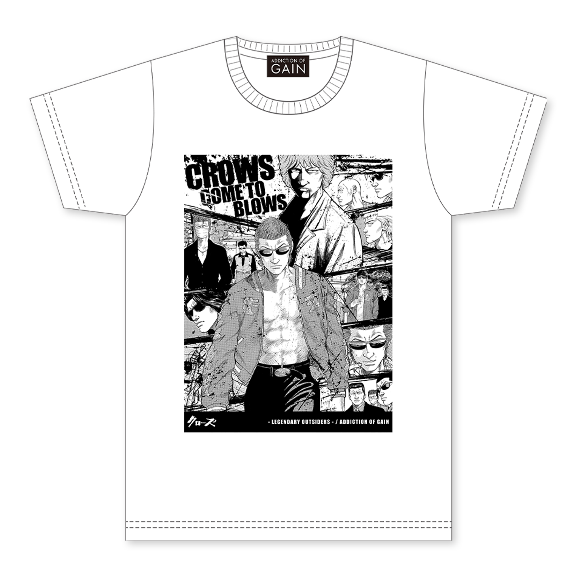 『CROWS - Legendary Outsiders - 』 坊屋 vs リンダマンver. Tシャツ_0